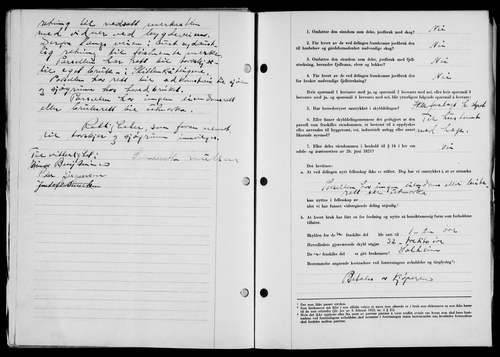 Lofoten sorenskriveri, SAT/A-0017/1/2/2C/L0017a: Mortgage book no. 17a, 1947-1948, Diary no: : 1931/1947