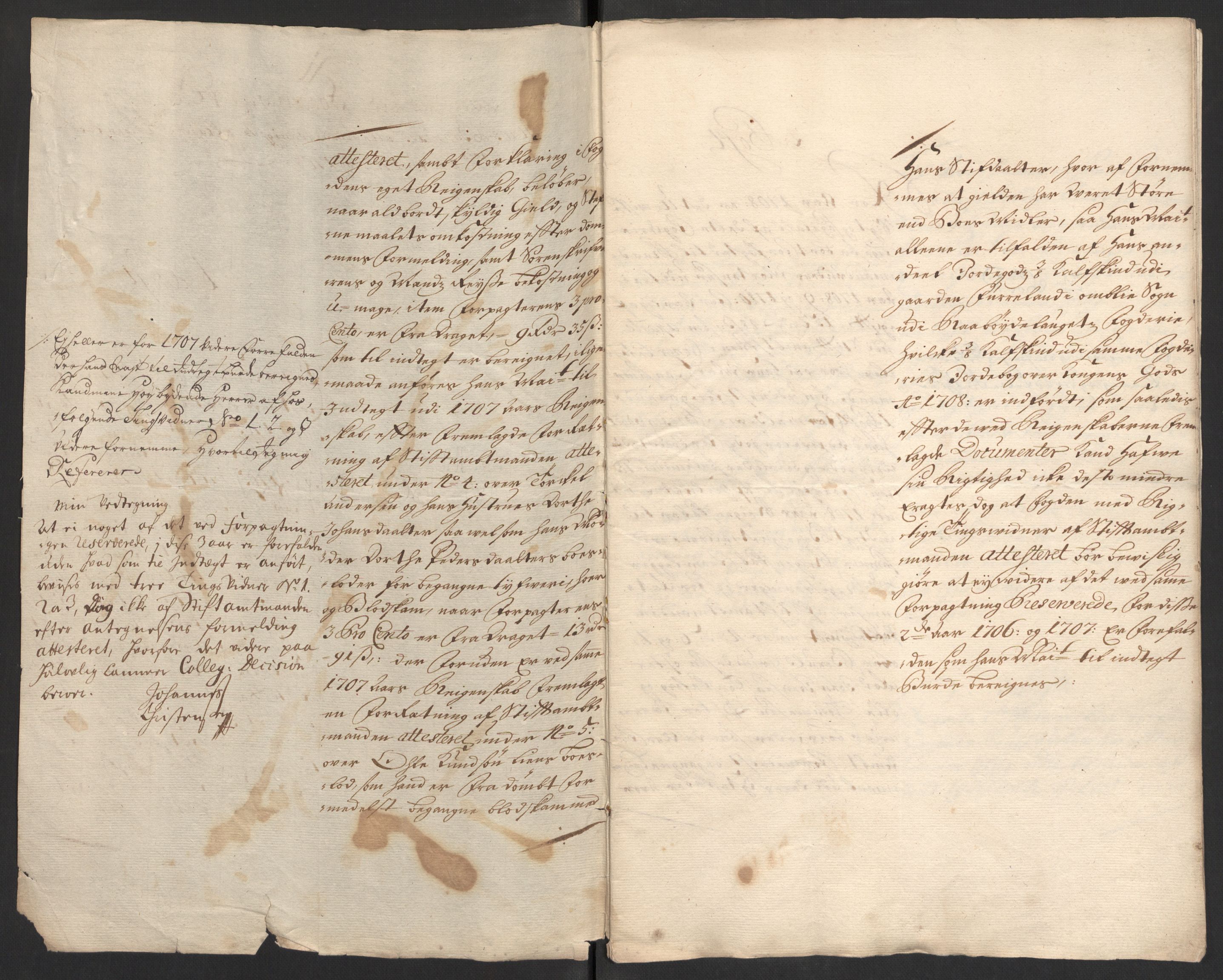 Rentekammeret inntil 1814, Reviderte regnskaper, Fogderegnskap, AV/RA-EA-4092/R39/L2318: Fogderegnskap Nedenes, 1706-1709, p. 393