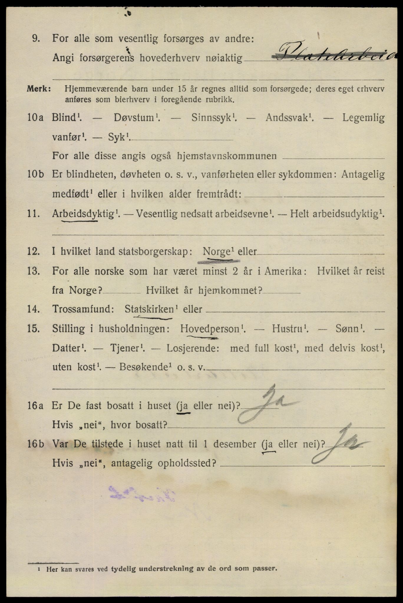 SAO, 1920 census for Fredrikstad, 1920, p. 34022