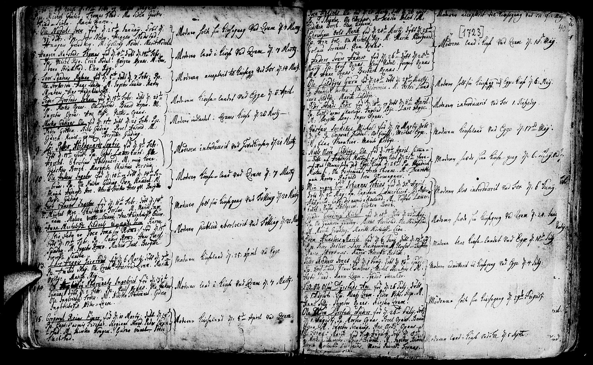 Ministerialprotokoller, klokkerbøker og fødselsregistre - Nord-Trøndelag, SAT/A-1458/746/L0439: Parish register (official) no. 746A01, 1688-1759, p. 40a