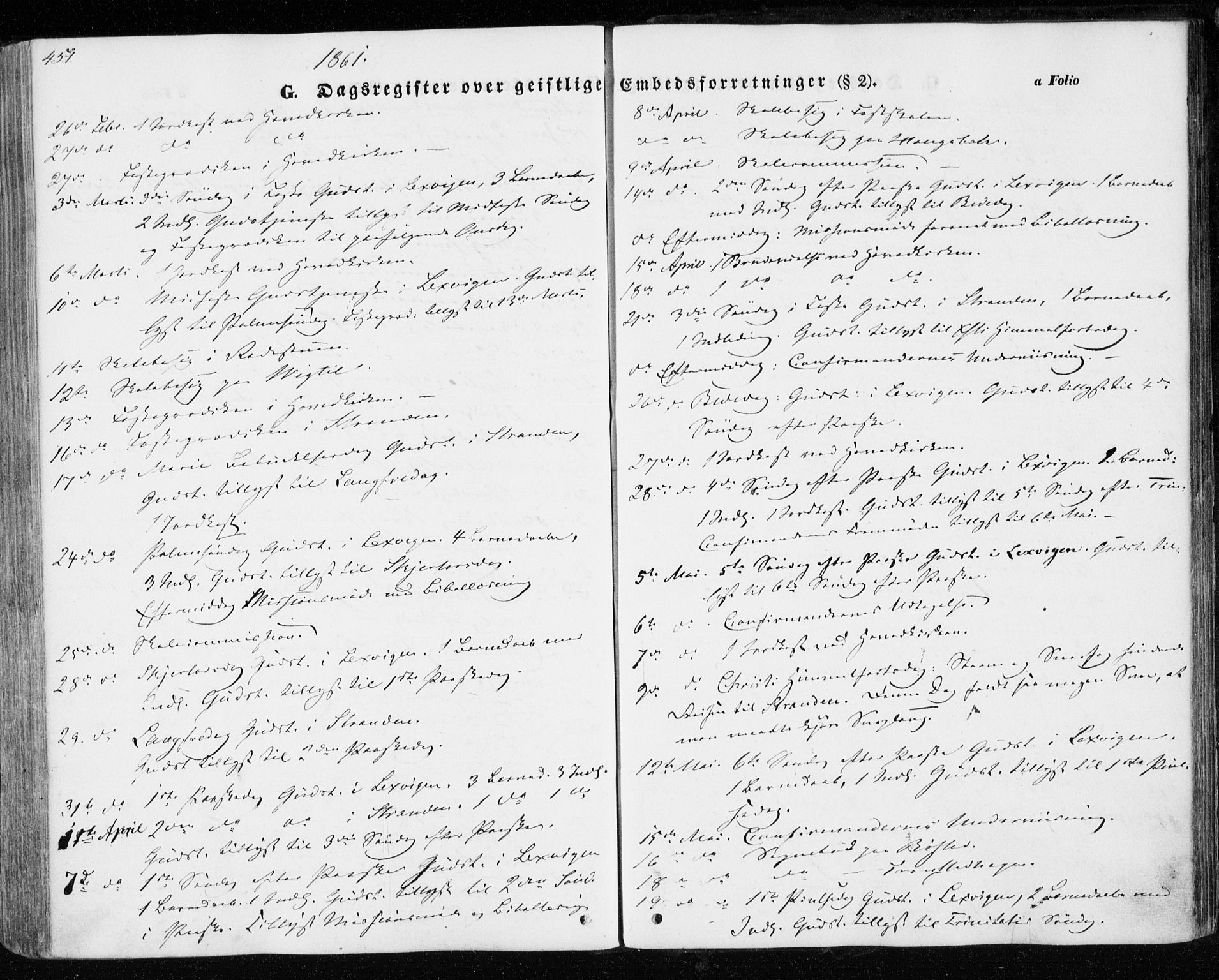 Ministerialprotokoller, klokkerbøker og fødselsregistre - Nord-Trøndelag, SAT/A-1458/701/L0008: Parish register (official) no. 701A08 /1, 1854-1863, p. 451