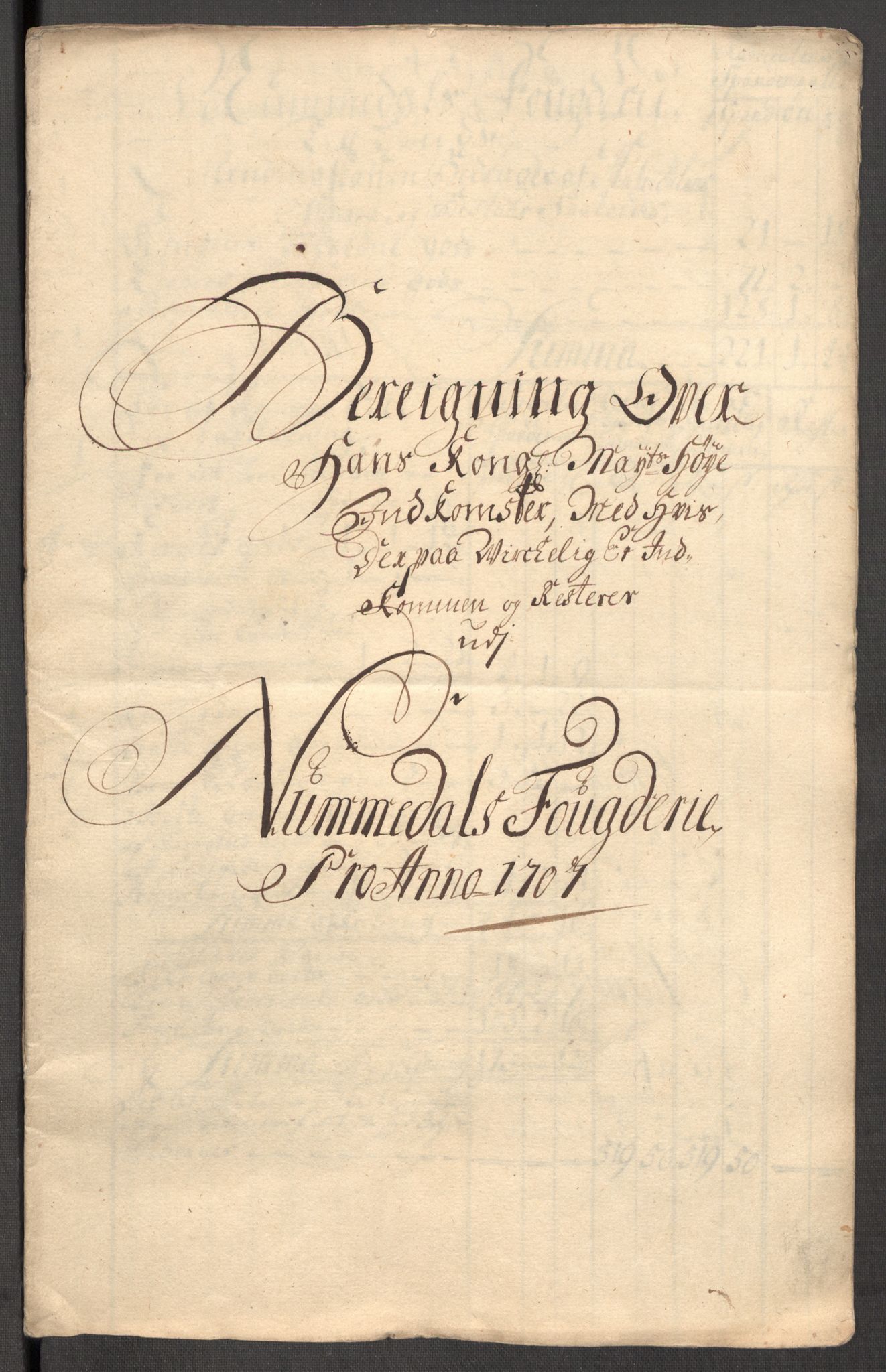 Rentekammeret inntil 1814, Reviderte regnskaper, Fogderegnskap, AV/RA-EA-4092/R64/L4430: Fogderegnskap Namdal, 1707-1708, p. 23