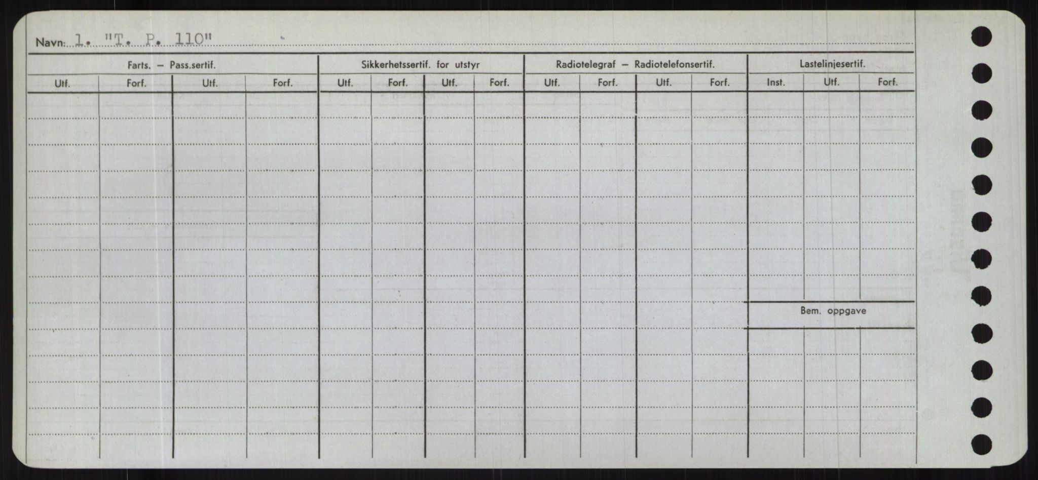 Sjøfartsdirektoratet med forløpere, Skipsmålingen, AV/RA-S-1627/H/Hc/L0001: Lektere, A-Y, p. 454