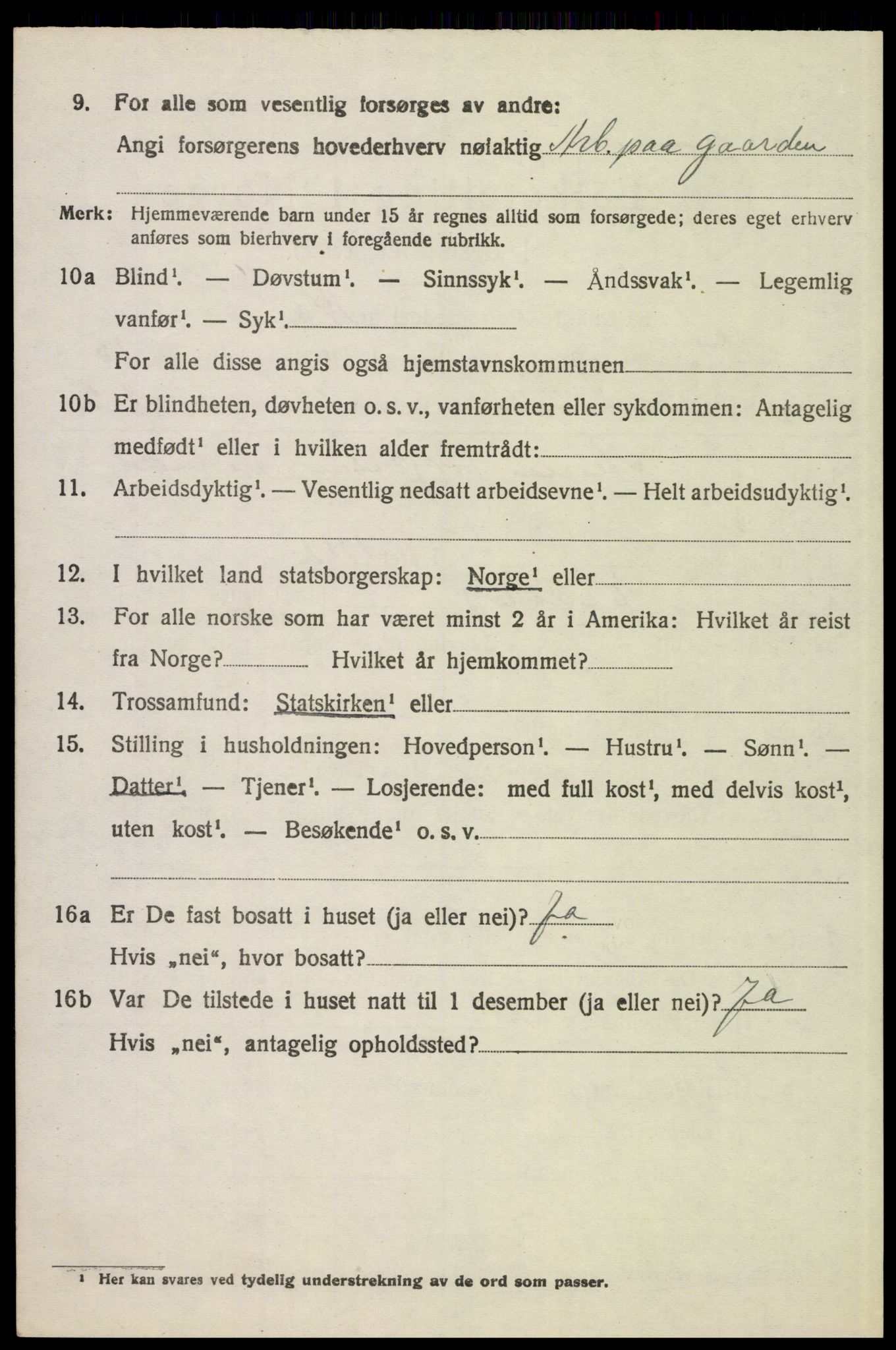 SAH, 1920 census for Eidskog, 1920, p. 13296