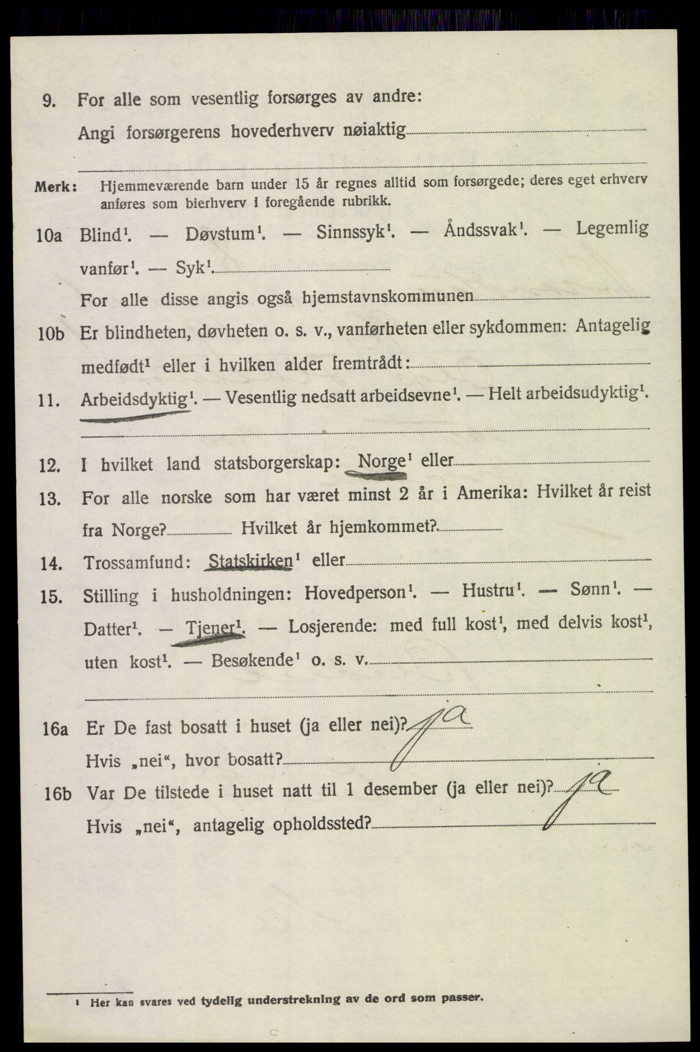 SAH, 1920 census for Brandbu, 1920, p. 3068