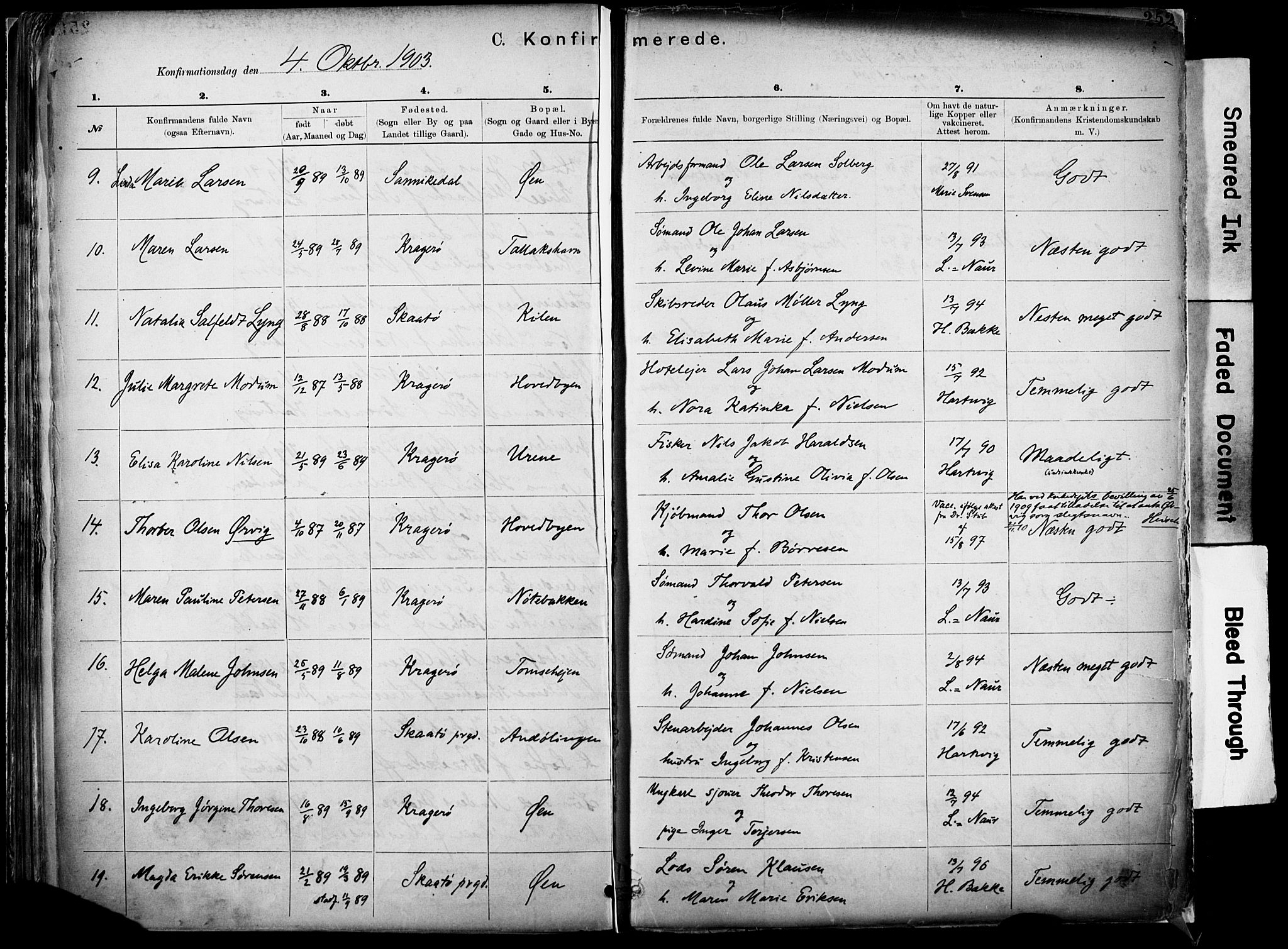 Kragerø kirkebøker, SAKO/A-278/F/Fa/L0012: Parish register (official) no. 12, 1880-1904