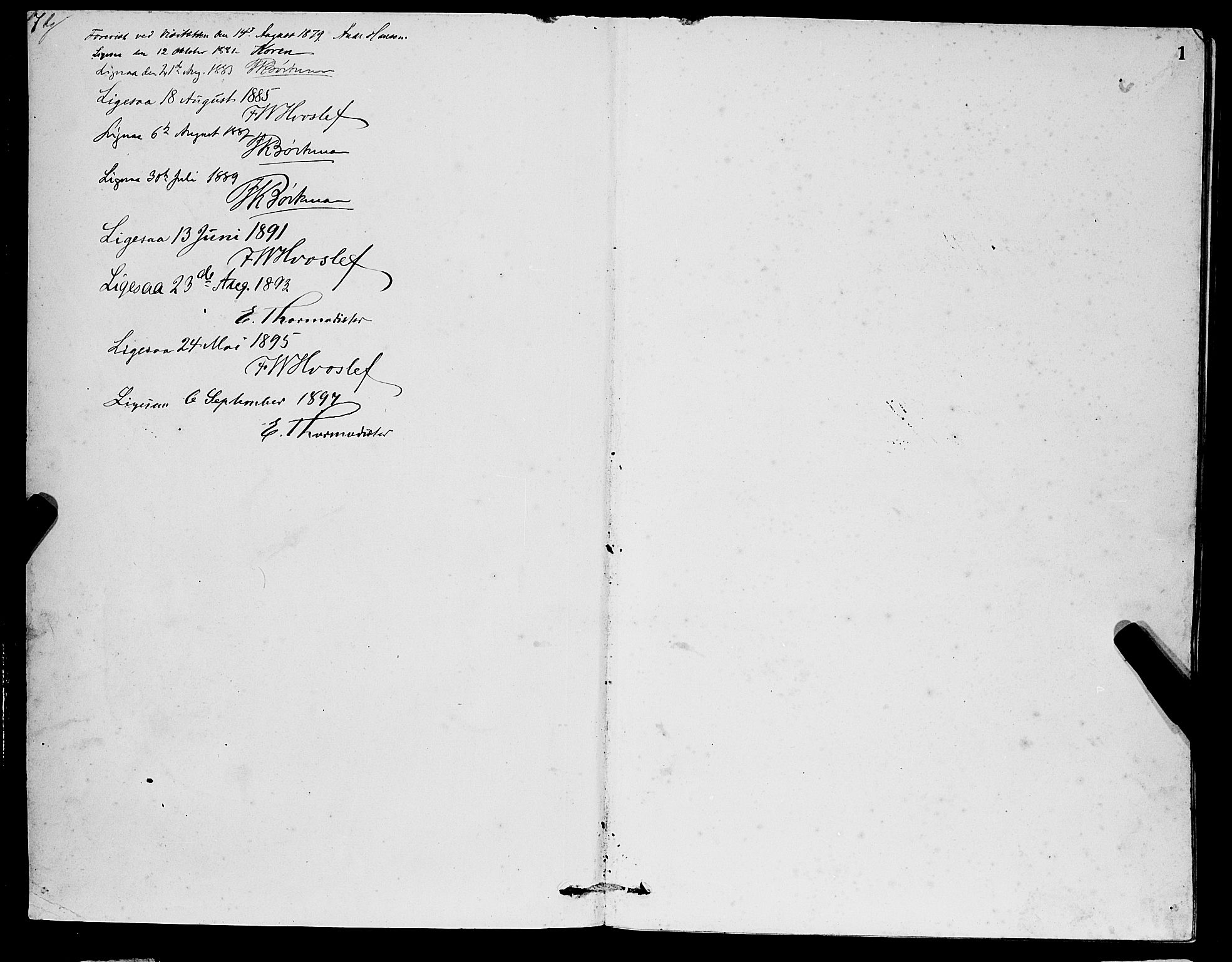 Sveio Sokneprestembete, AV/SAB-A-78501/H/Hab: Parish register (copy) no. A 3, 1878-1896, p. 1