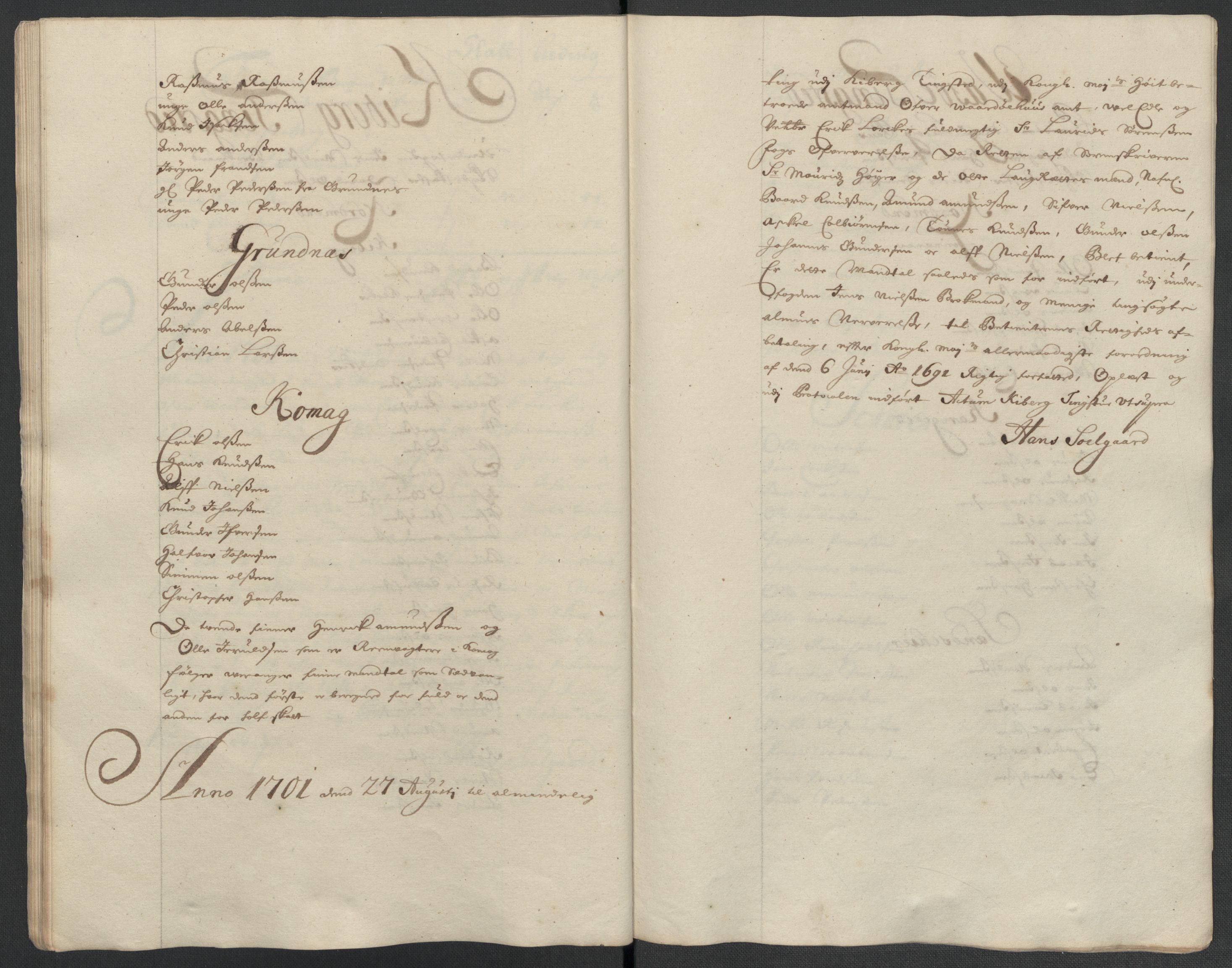 Rentekammeret inntil 1814, Reviderte regnskaper, Fogderegnskap, RA/EA-4092/R69/L4852: Fogderegnskap Finnmark/Vardøhus, 1701-1704, p. 40