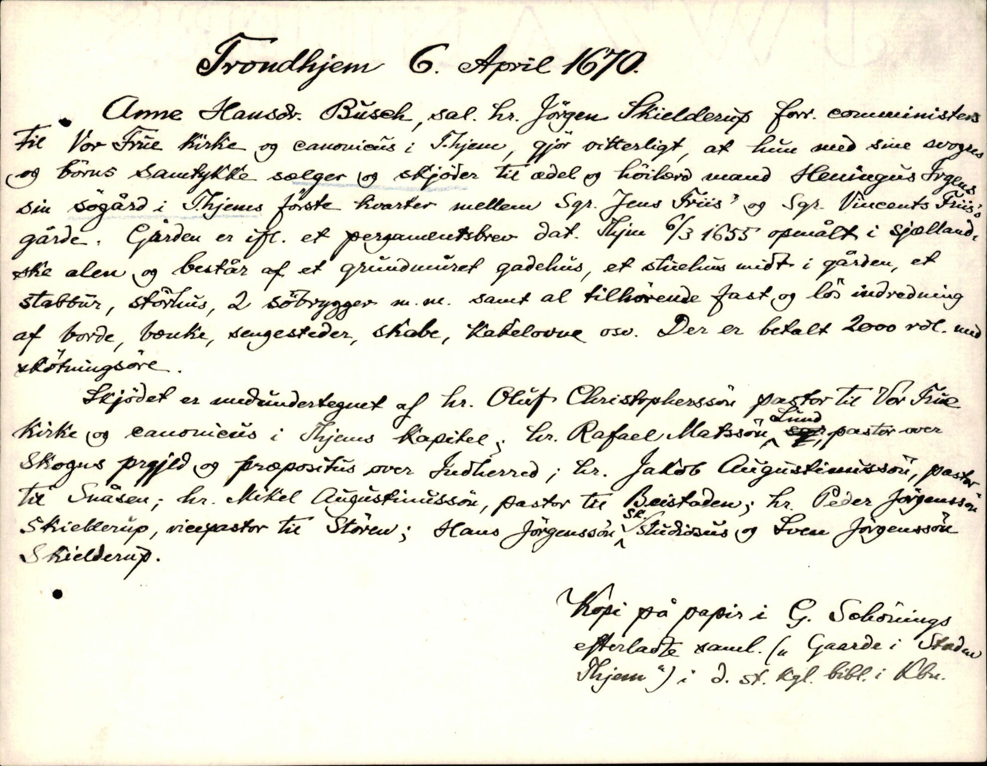 Riksarkivets diplomsamling, AV/RA-EA-5965/F35/F35d/L0005: Innlånte diplomer, seddelregister, 1661-1690, p. 223