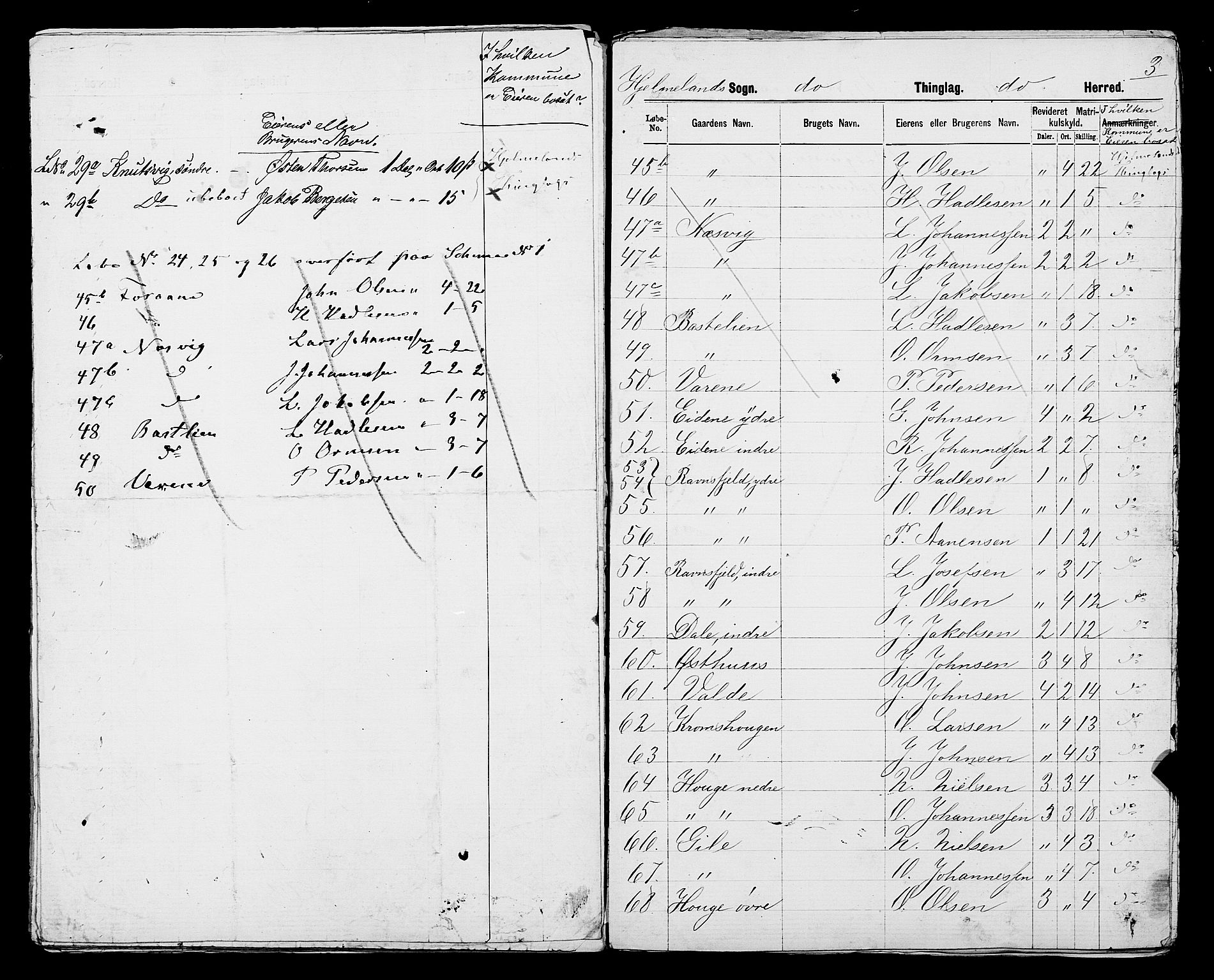 SAST, 1875 census for 1133P Hjelmeland, 1875, p. 34