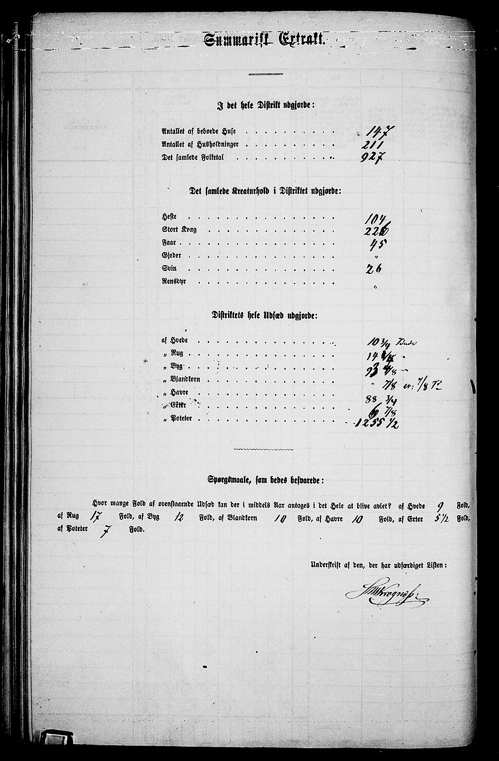 RA, 1865 census for Vestre Aker, 1865, p. 88