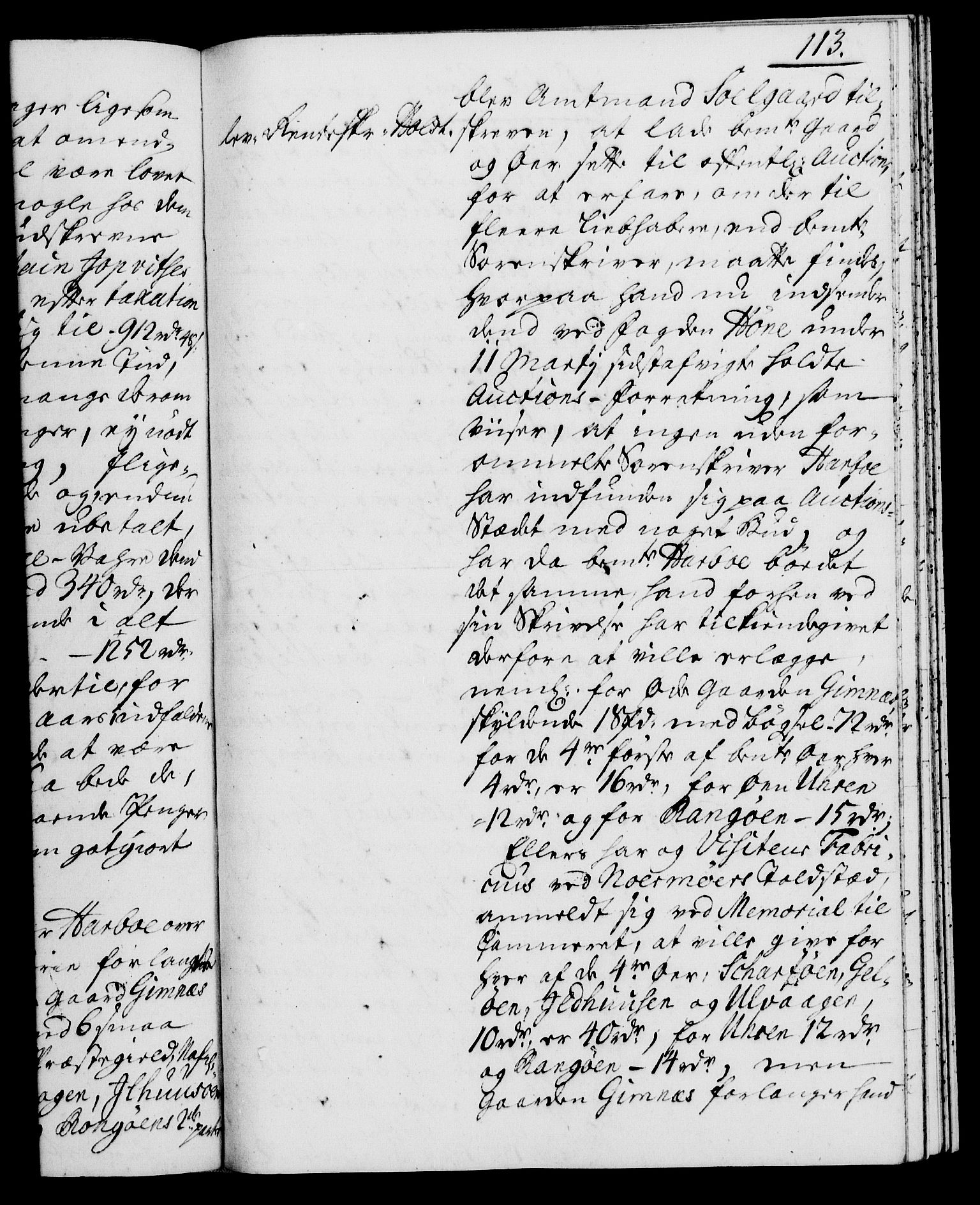 Rentekammeret, Kammerkanselliet, AV/RA-EA-3111/G/Gh/Gha/L0021: Norsk ekstraktmemorialprotokoll (merket RK 53.66), 1739, p. 113