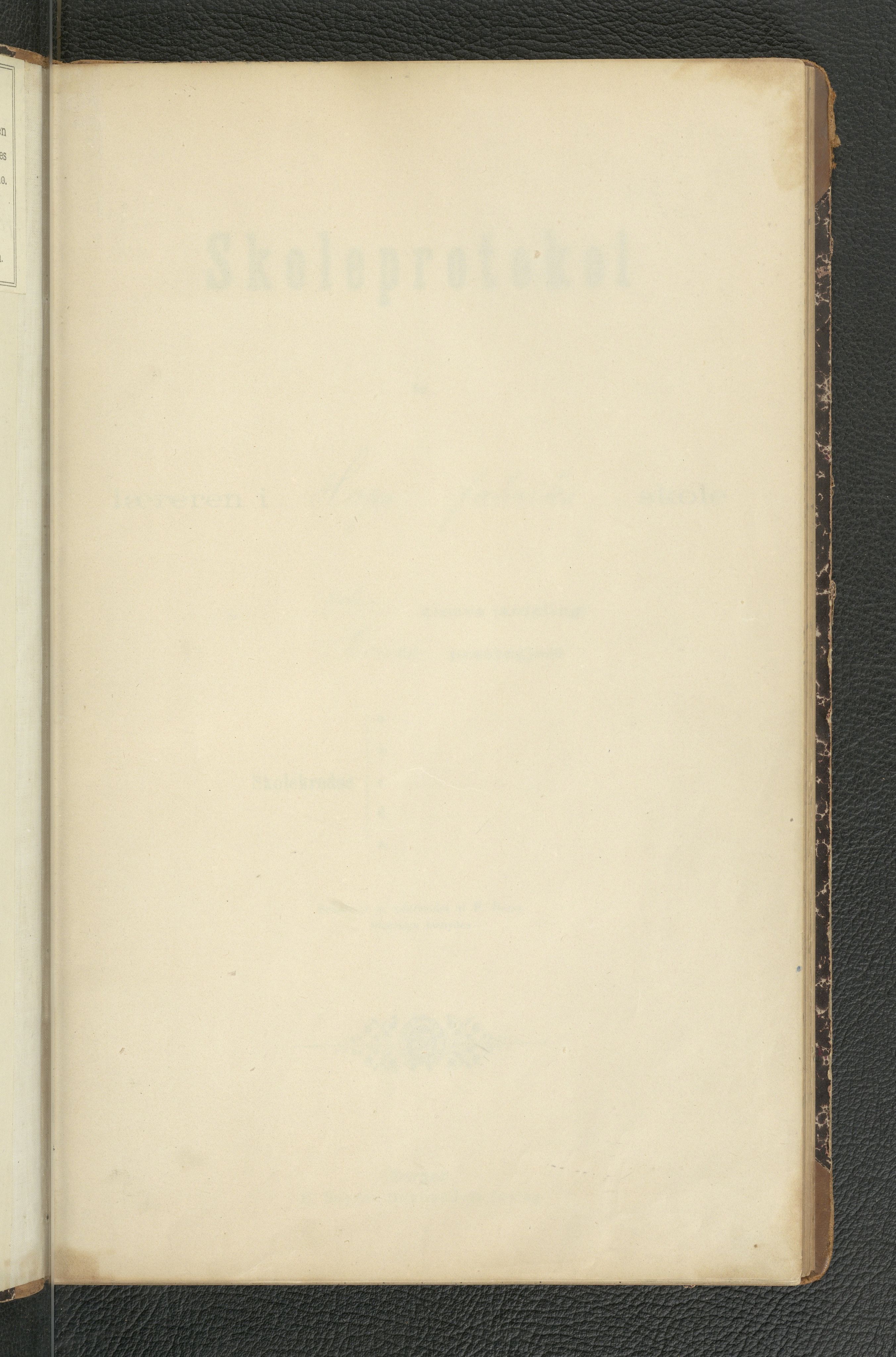 Hop verksskole, BBA/A-0762/I/Ib/L0001: Karakterprotokoll - 3. til 4. klasse, 1906-1918