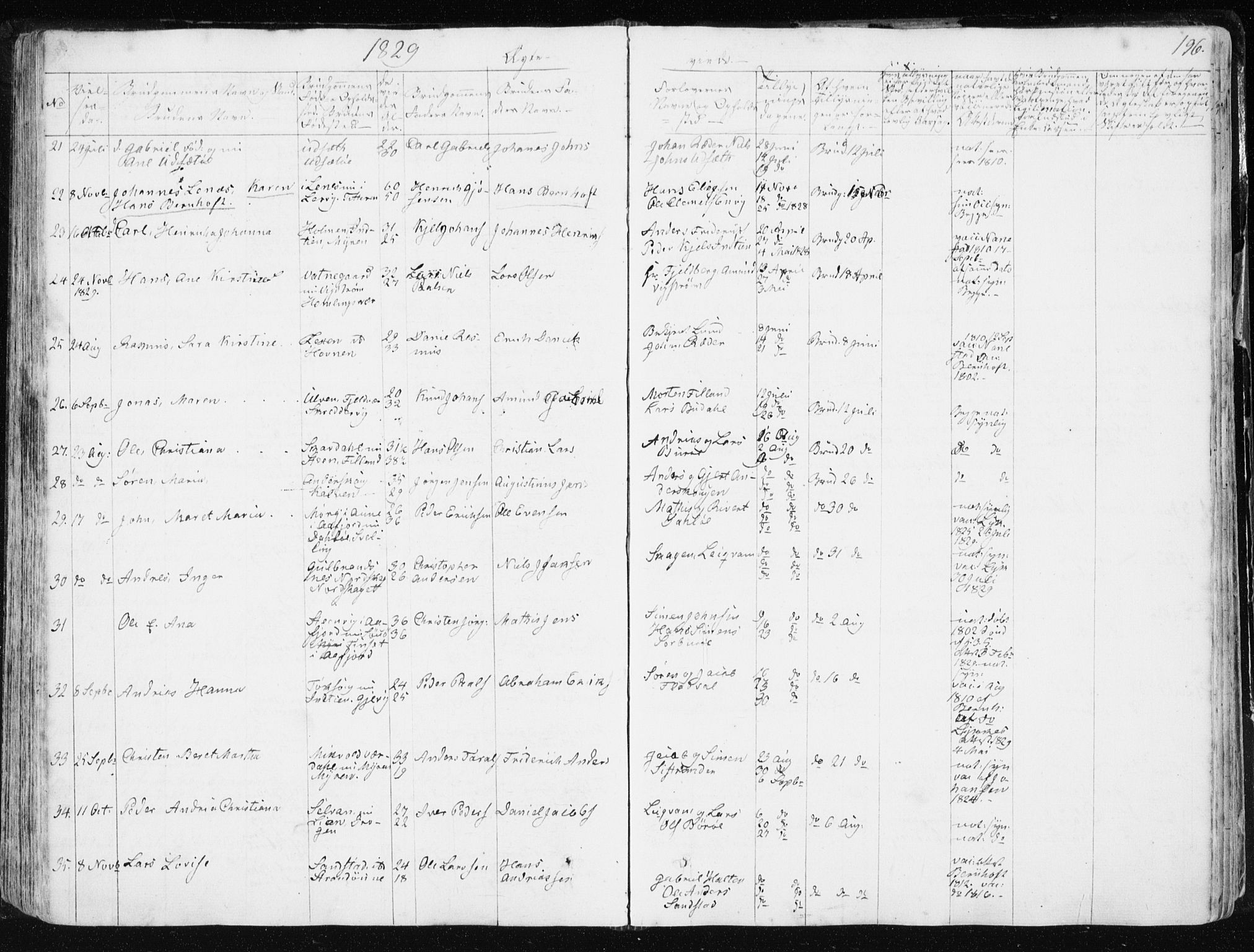 Ministerialprotokoller, klokkerbøker og fødselsregistre - Sør-Trøndelag, SAT/A-1456/634/L0528: Parish register (official) no. 634A04, 1827-1842, p. 196