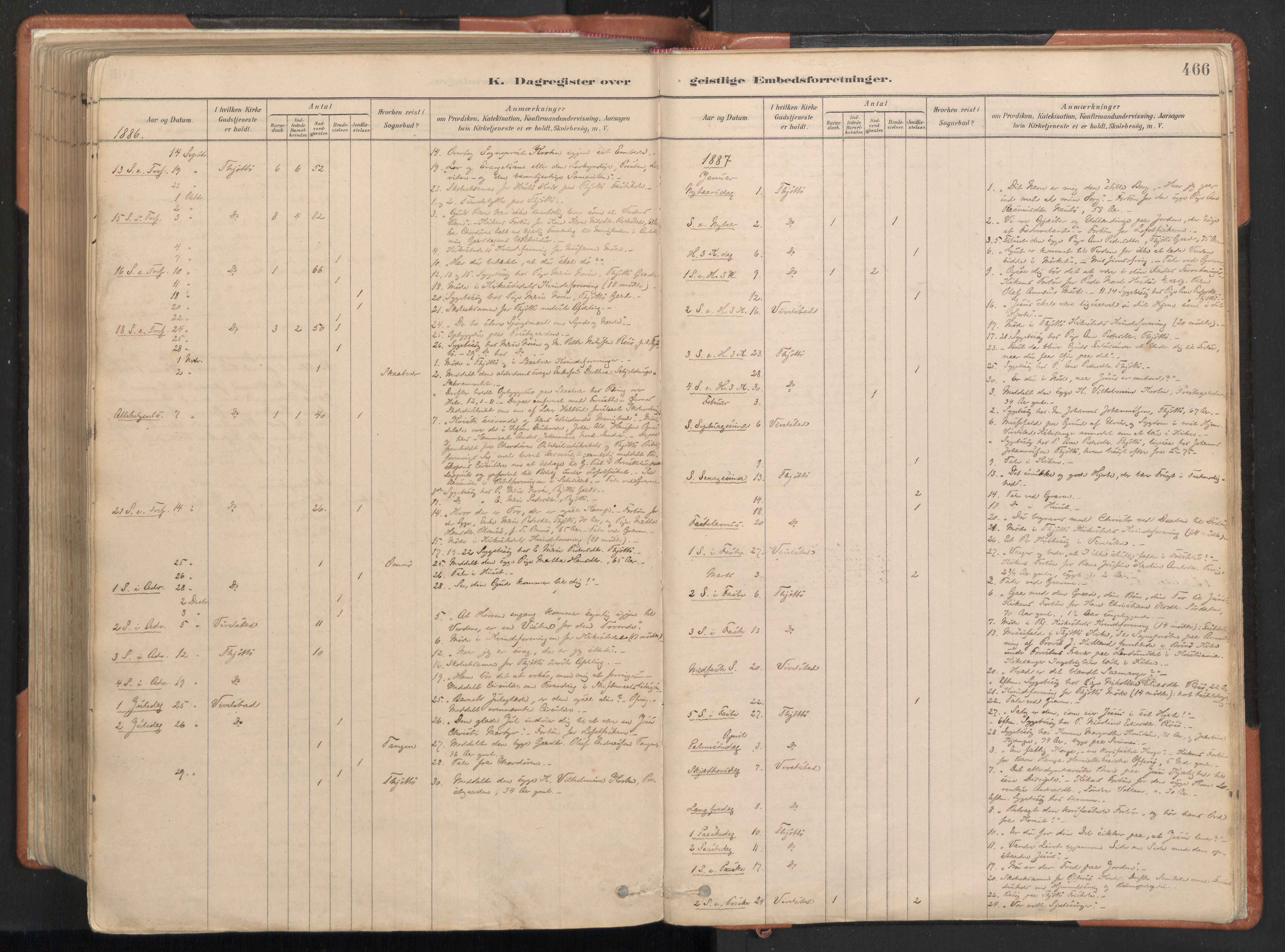 Ministerialprotokoller, klokkerbøker og fødselsregistre - Nordland, SAT/A-1459/817/L0264: Parish register (official) no. 817A04, 1878-1907, p. 466