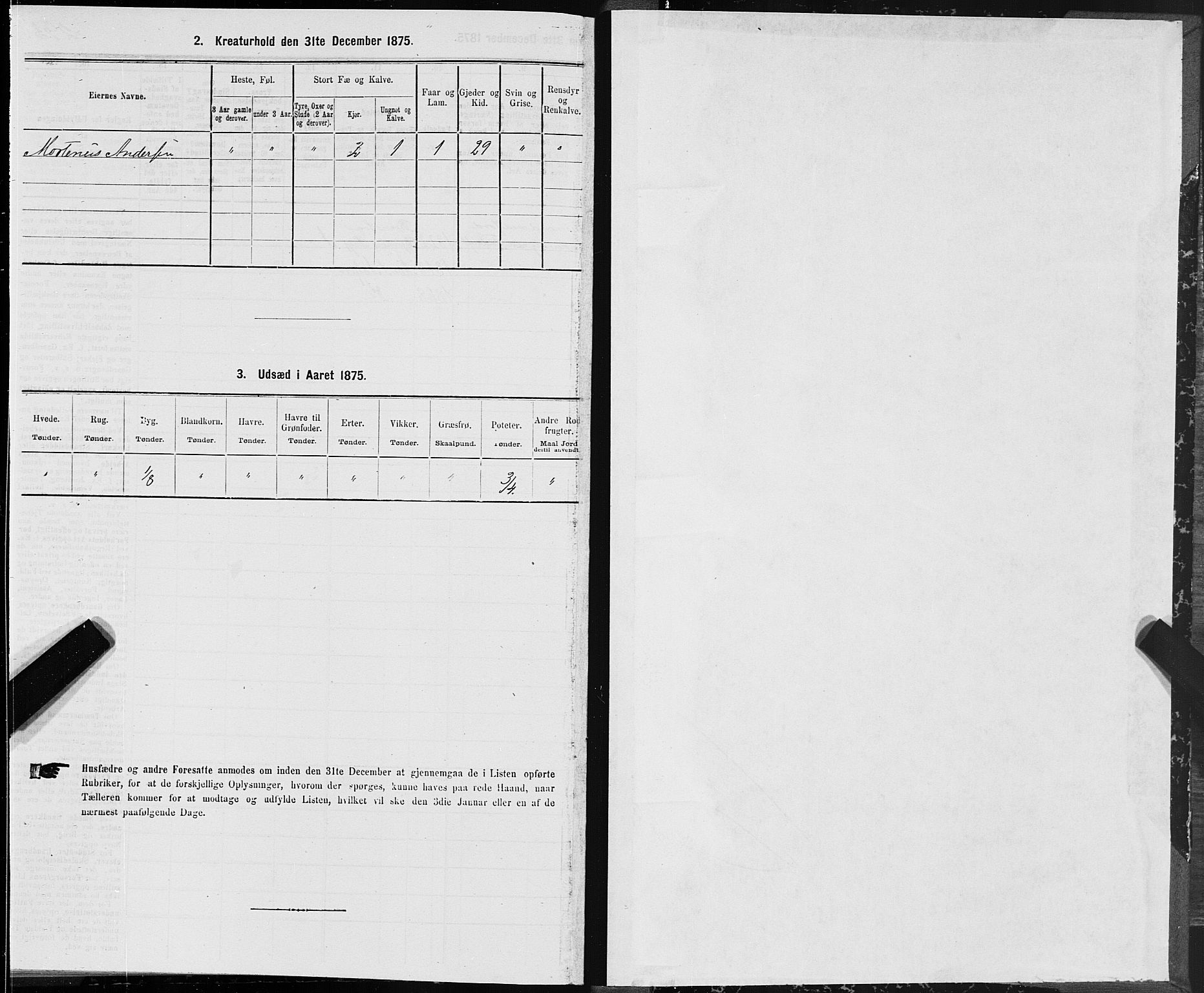 SAT, 1875 census for 1630P Aafjorden, 1875