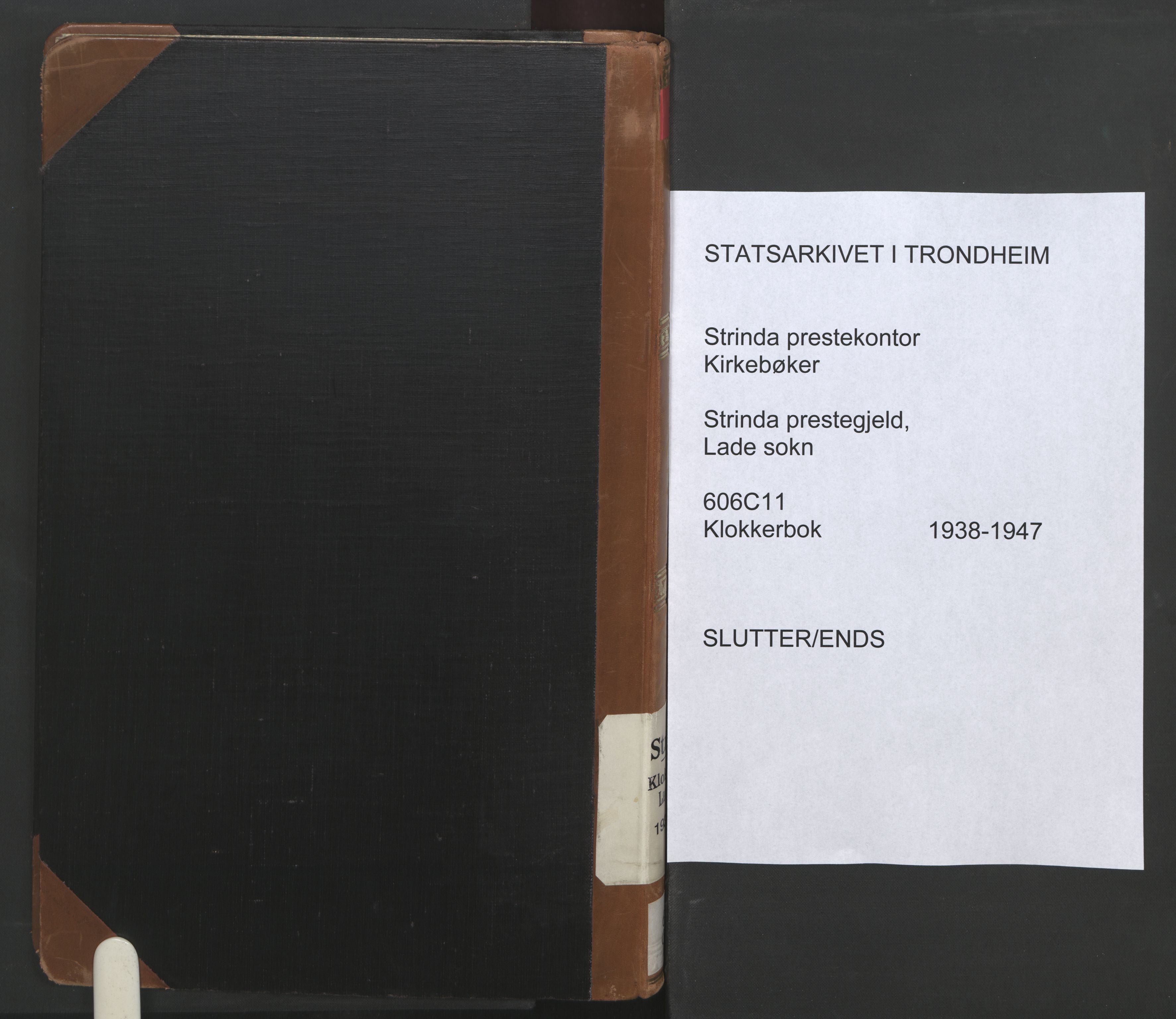 Ministerialprotokoller, klokkerbøker og fødselsregistre - Sør-Trøndelag, AV/SAT-A-1456/606/L0315: Parish register (copy) no. 606C11, 1938-1947