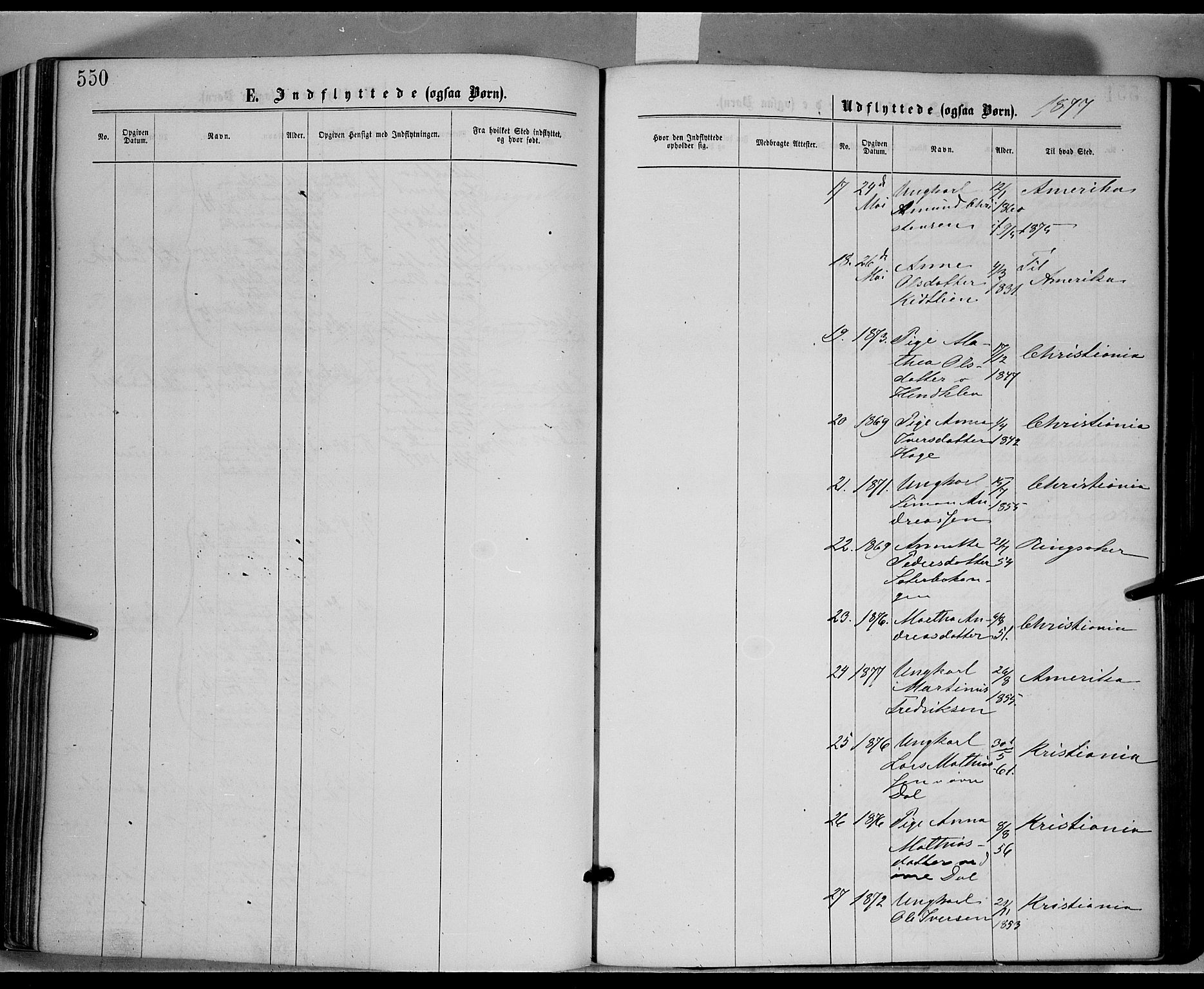 Fåberg prestekontor, AV/SAH-PREST-086/H/Ha/Haa/L0007: Parish register (official) no. 7, 1868-1878, p. 550