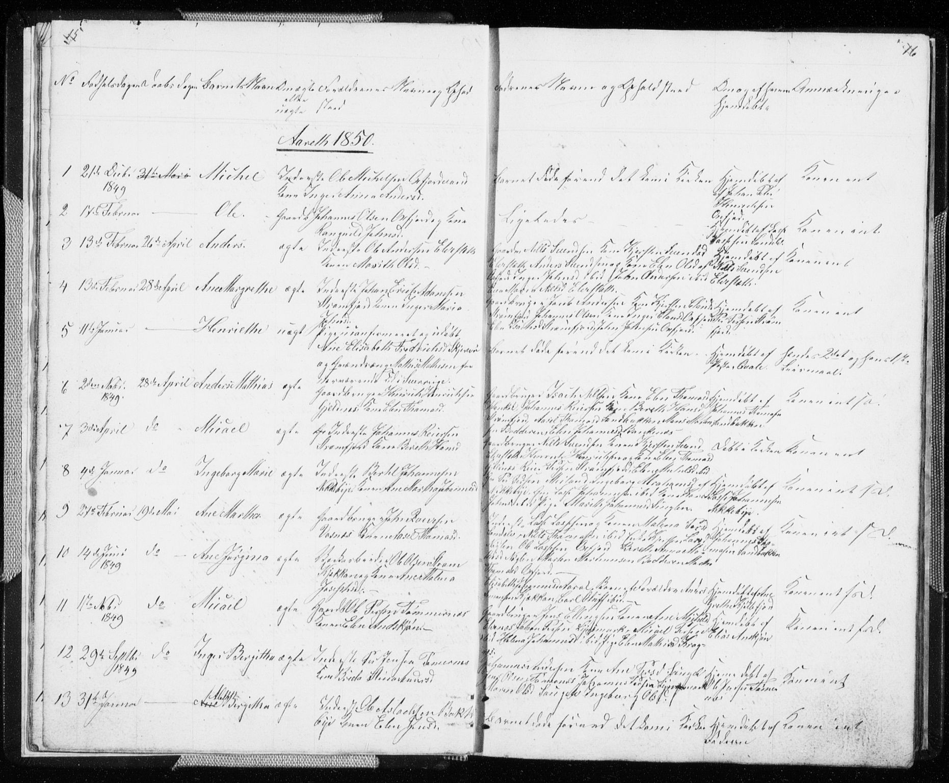 Skjervøy sokneprestkontor, SATØ/S-1300/H/Ha/Hab/L0003klokker: Parish register (copy) no. 3, 1849-1861, p. 15-16