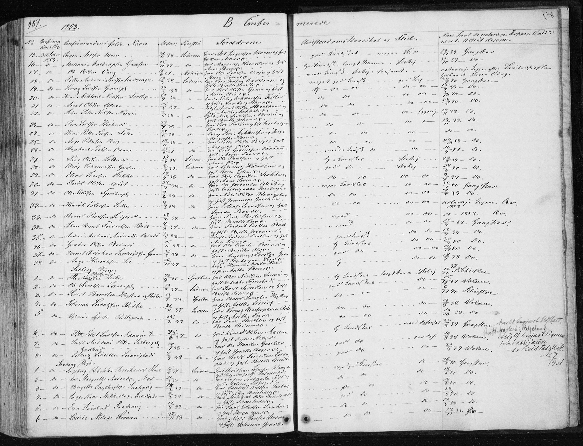 Ministerialprotokoller, klokkerbøker og fødselsregistre - Nord-Trøndelag, SAT/A-1458/730/L0280: Parish register (official) no. 730A07 /1, 1840-1854, p. 487