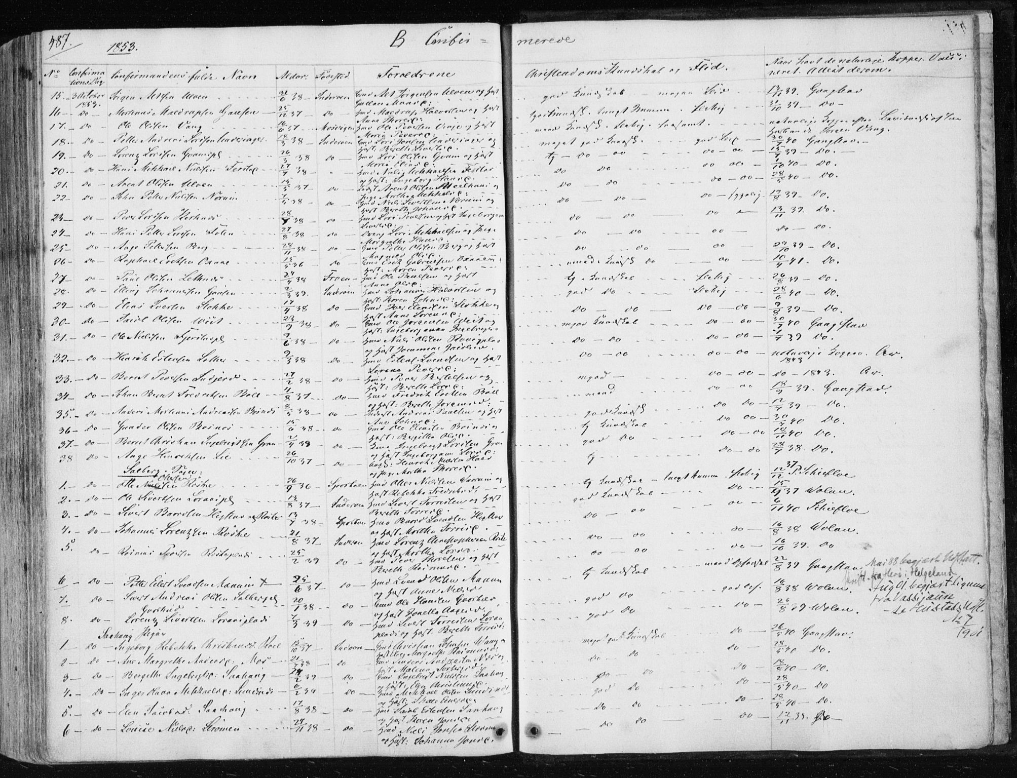 Ministerialprotokoller, klokkerbøker og fødselsregistre - Nord-Trøndelag, AV/SAT-A-1458/730/L0280: Parish register (official) no. 730A07 /1, 1840-1854, p. 487