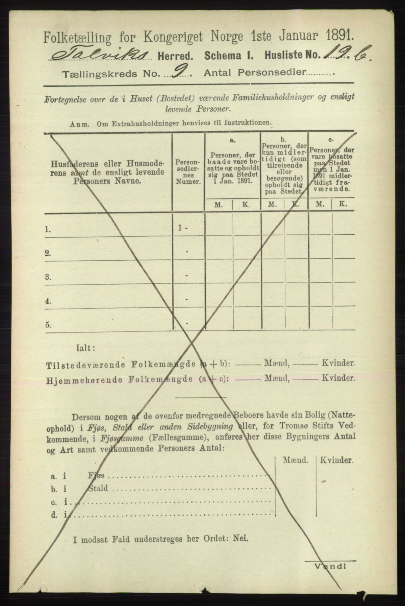 RA, 1891 census for 2013 Talvik, 1891, p. 2163