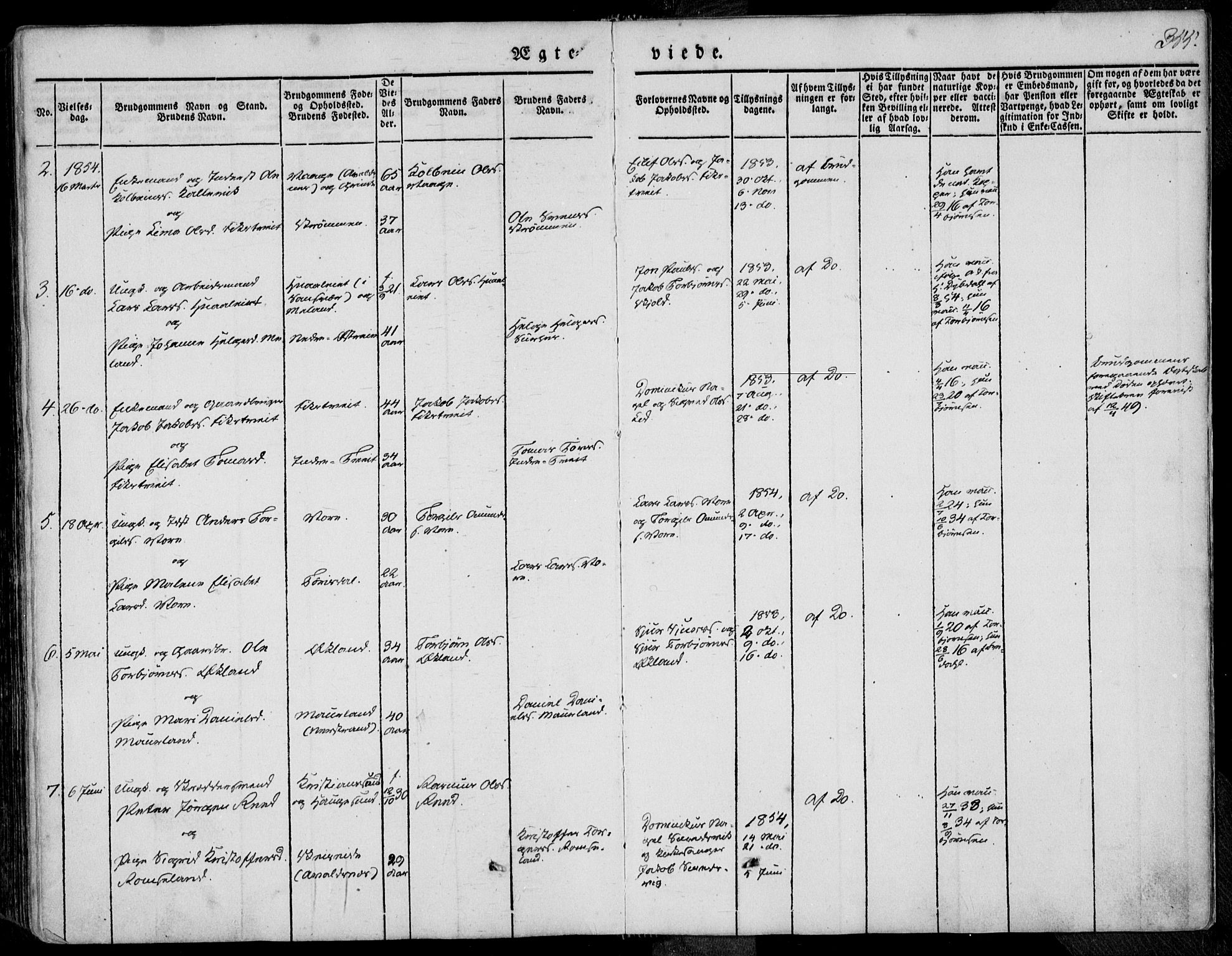 Skjold sokneprestkontor, AV/SAST-A-101847/H/Ha/Haa/L0006: Parish register (official) no. A 6.1, 1835-1858, p. 355