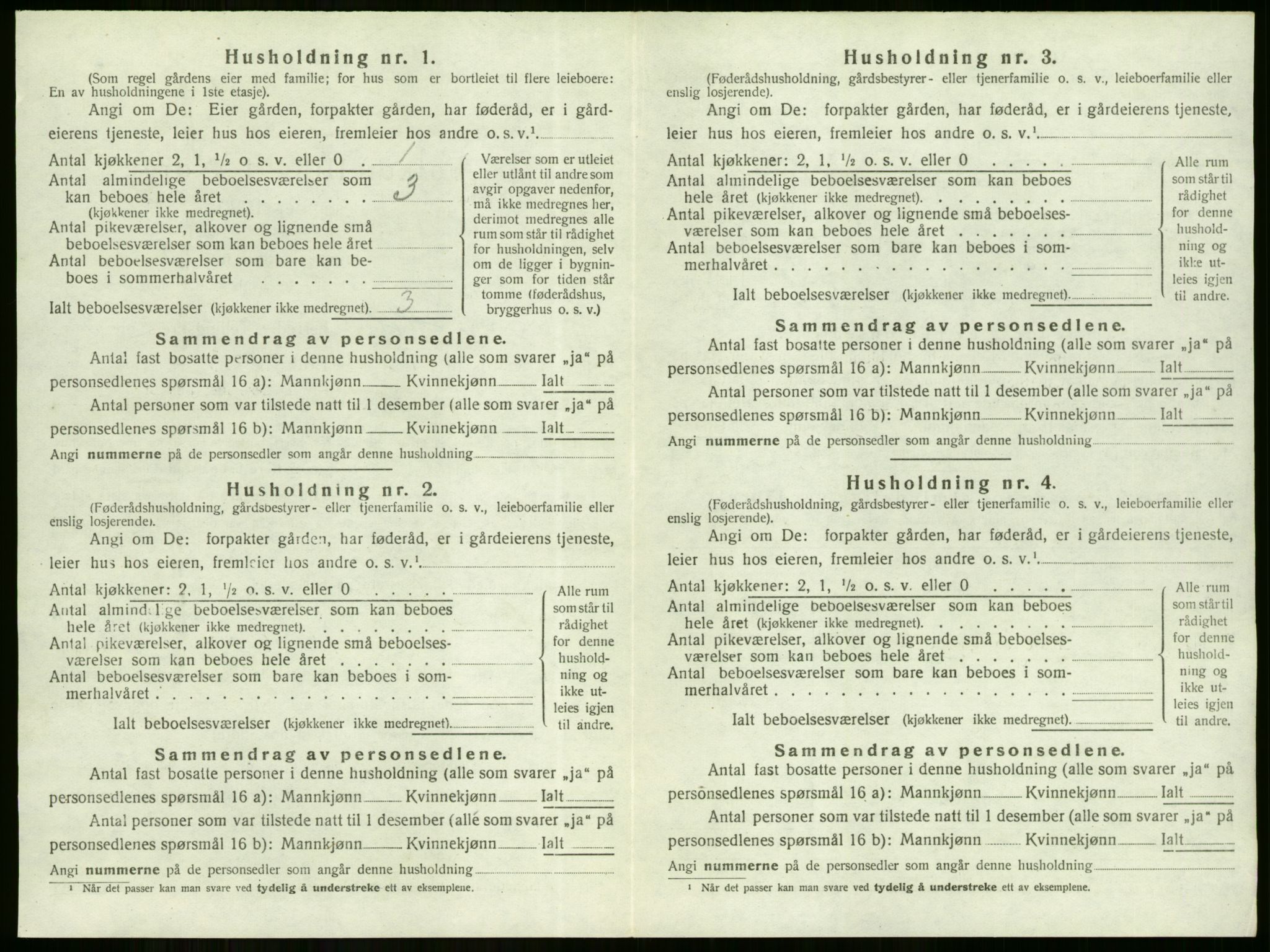 SAKO, 1920 census for Hole, 1920, p. 376