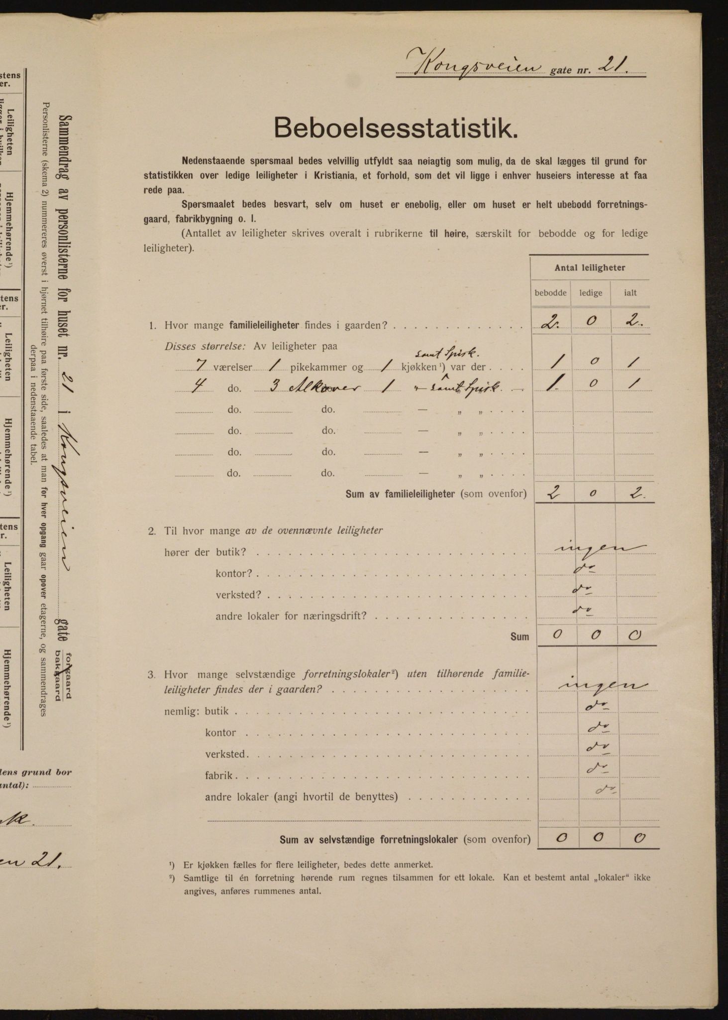 OBA, Municipal Census 1912 for Kristiania, 1912, p. 53249