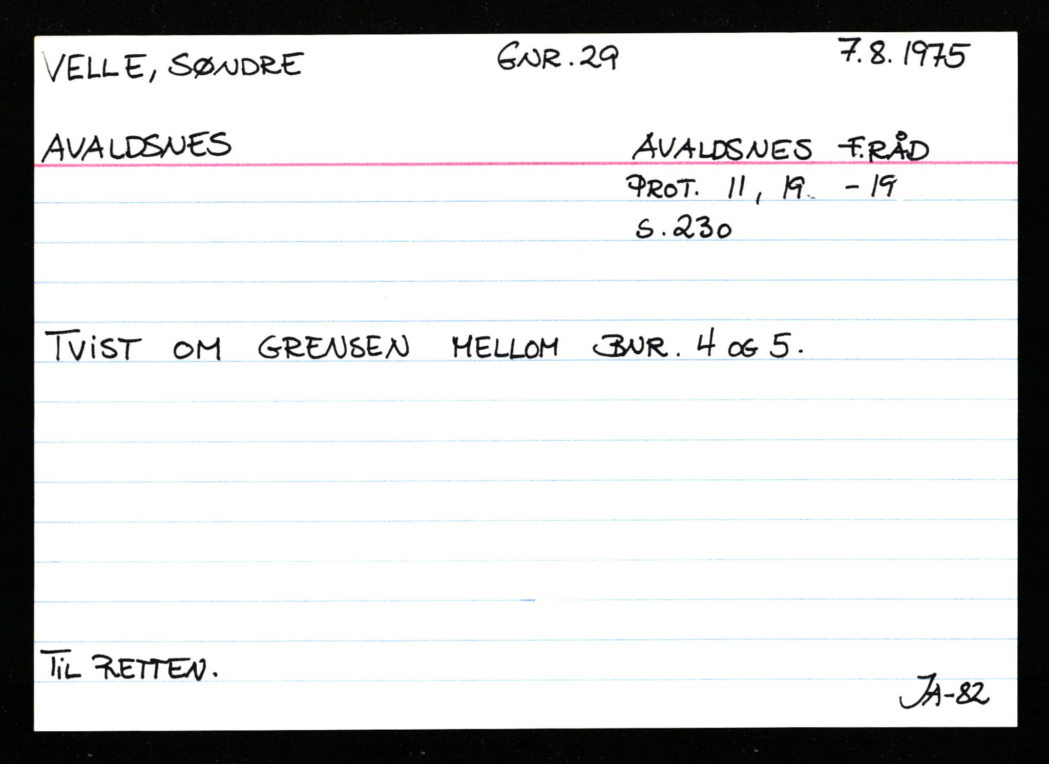 Statsarkivet i Stavanger, AV/SAST-A-101971/03/Y/Ym/L0065: Åstedskort sortert etter gårdsnavn: Vatland - Vervig, 1600-1950, p. 584