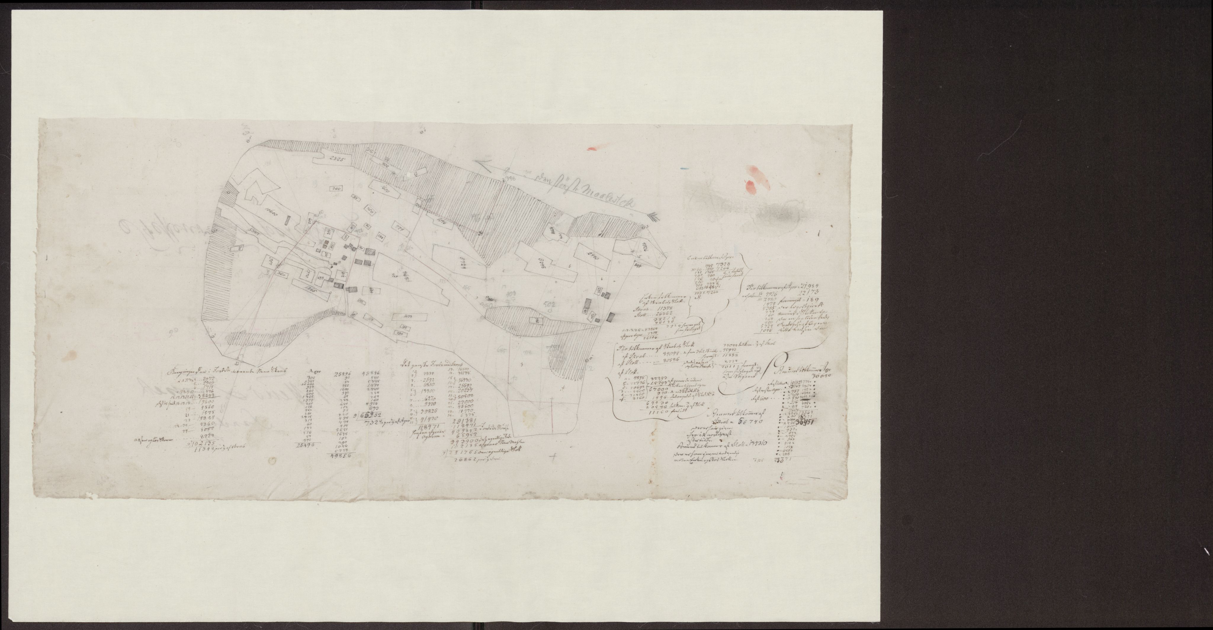 Kartsamlingen - Statsarkivet i Hamar, AV/SAH-KART-001/F/Fa/L0001: Kart, 1629-1992, p. 101