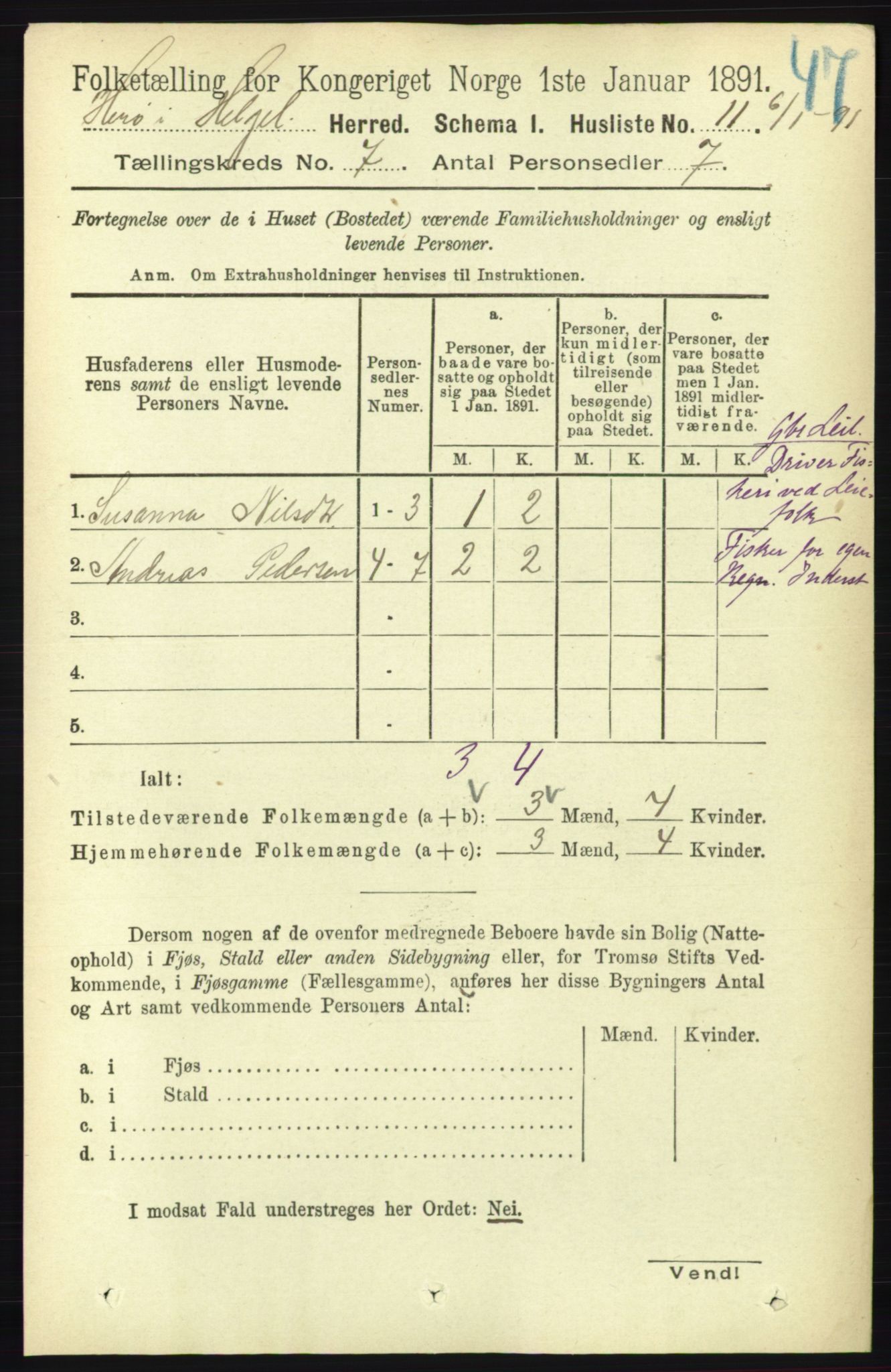 RA, 1891 census for 1818 Herøy, 1891, p. 2217