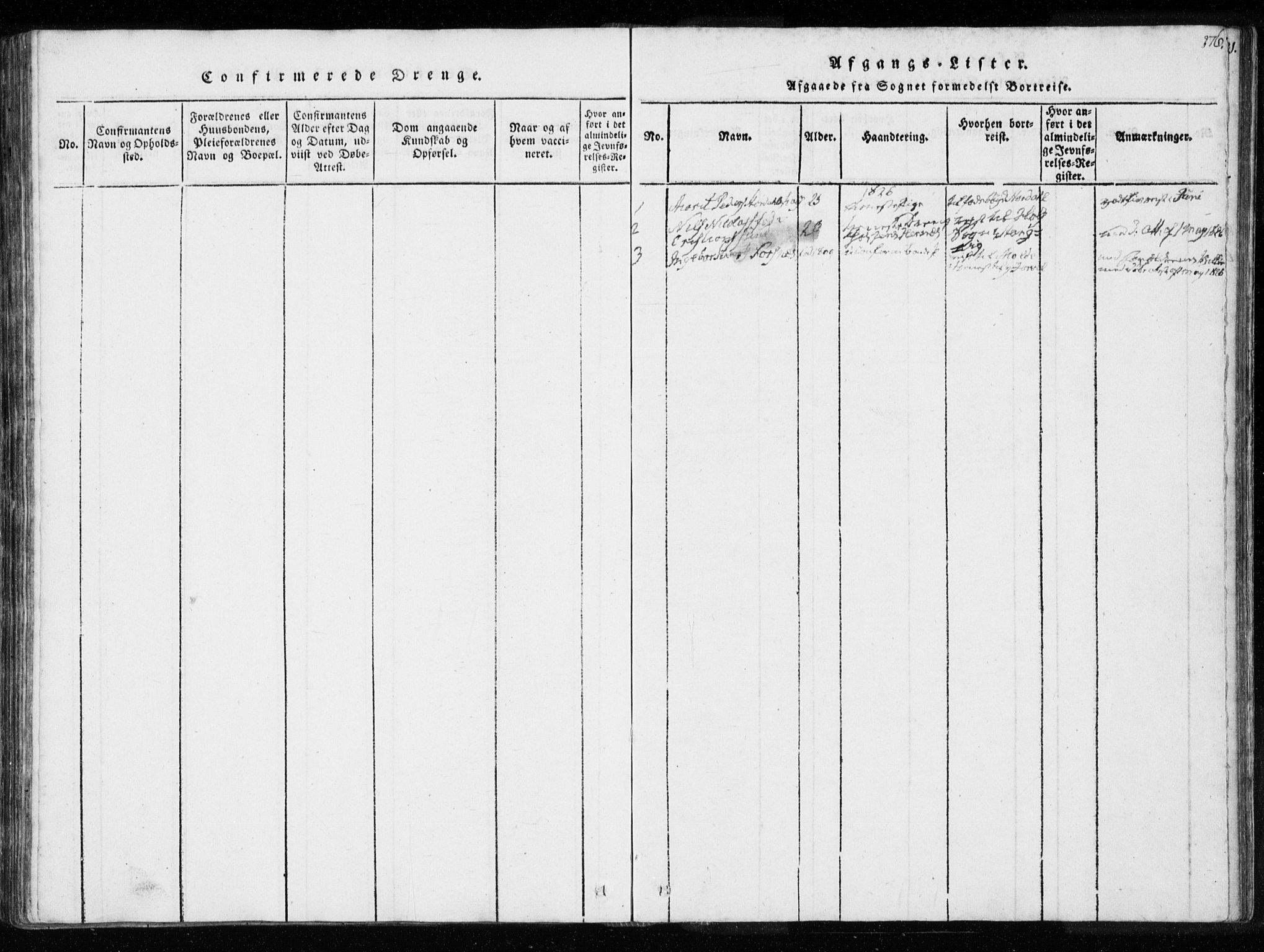 Ministerialprotokoller, klokkerbøker og fødselsregistre - Sør-Trøndelag, SAT/A-1456/634/L0527: Parish register (official) no. 634A03, 1818-1826, p. 276