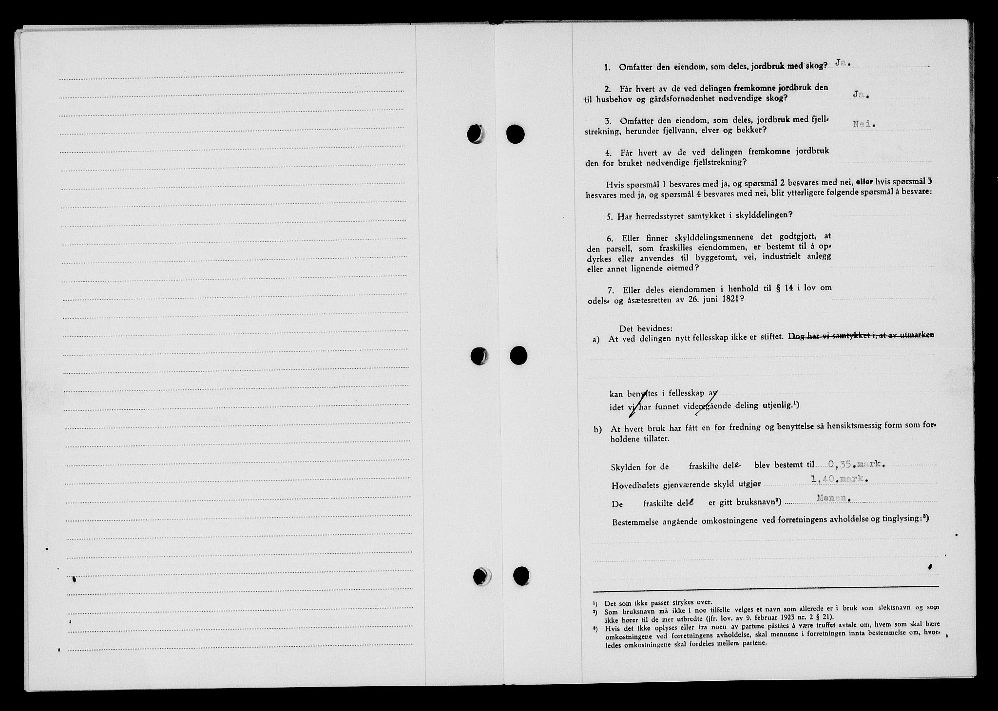 Flekkefjord sorenskriveri, SAK/1221-0001/G/Gb/Gba/L0058: Mortgage book no. A-6, 1942-1944, Diary no: : 514/1943
