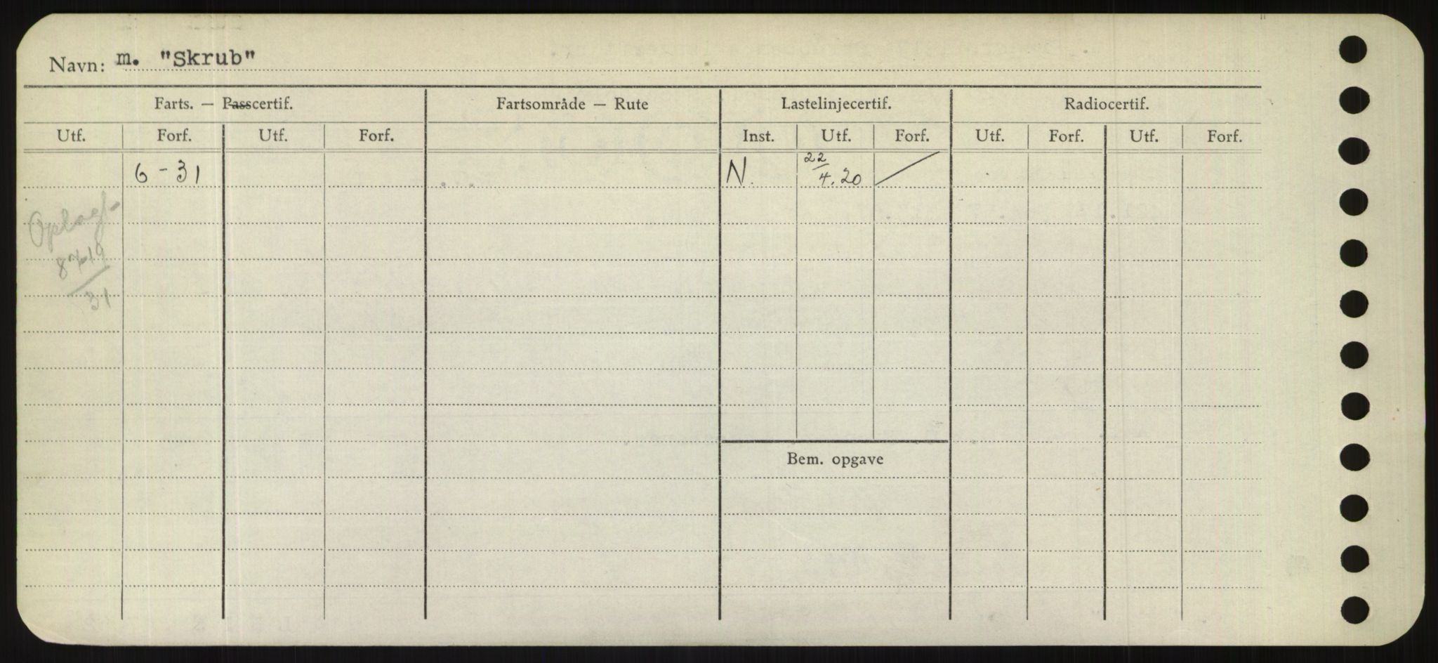 Sjøfartsdirektoratet med forløpere, Skipsmålingen, AV/RA-S-1627/H/Hd/L0034: Fartøy, Sk-Slå, p. 286