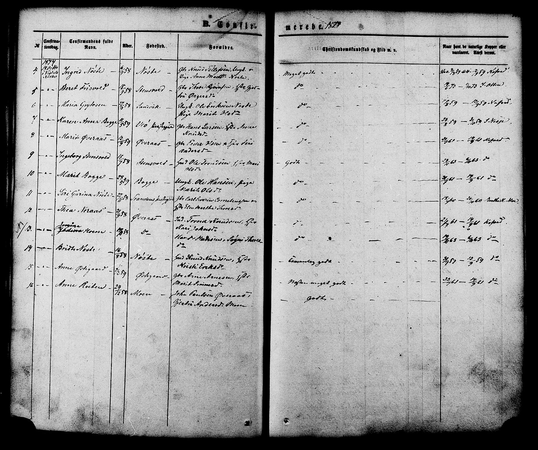 Ministerialprotokoller, klokkerbøker og fødselsregistre - Møre og Romsdal, AV/SAT-A-1454/552/L0637: Parish register (official) no. 552A01, 1845-1879, p. 177