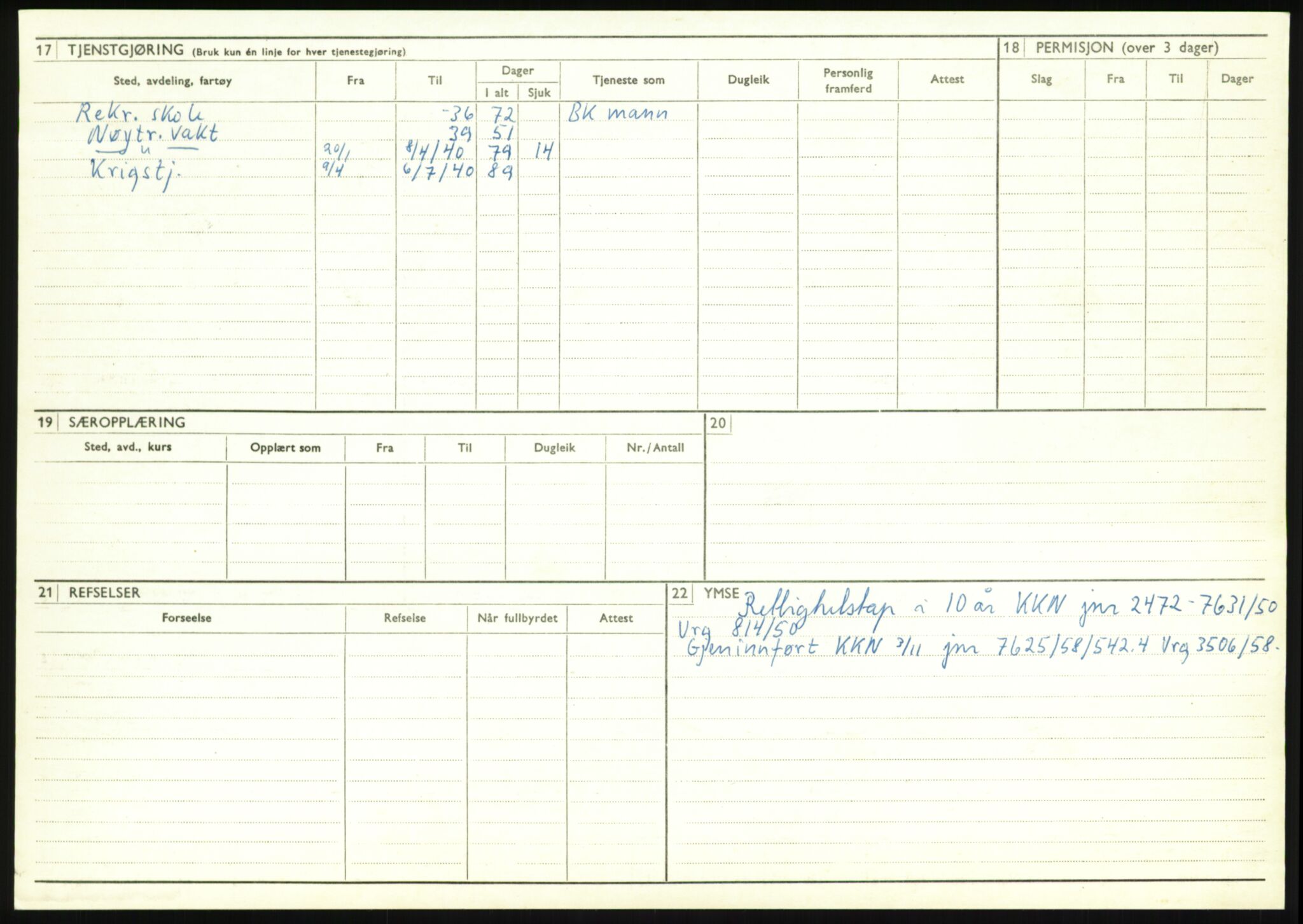 Forsvaret, Varanger bataljon, AV/RA-RAFA-2258/1/D/L0445: Rulleblad for menige født 1915-1916, 1915-1916, p. 7