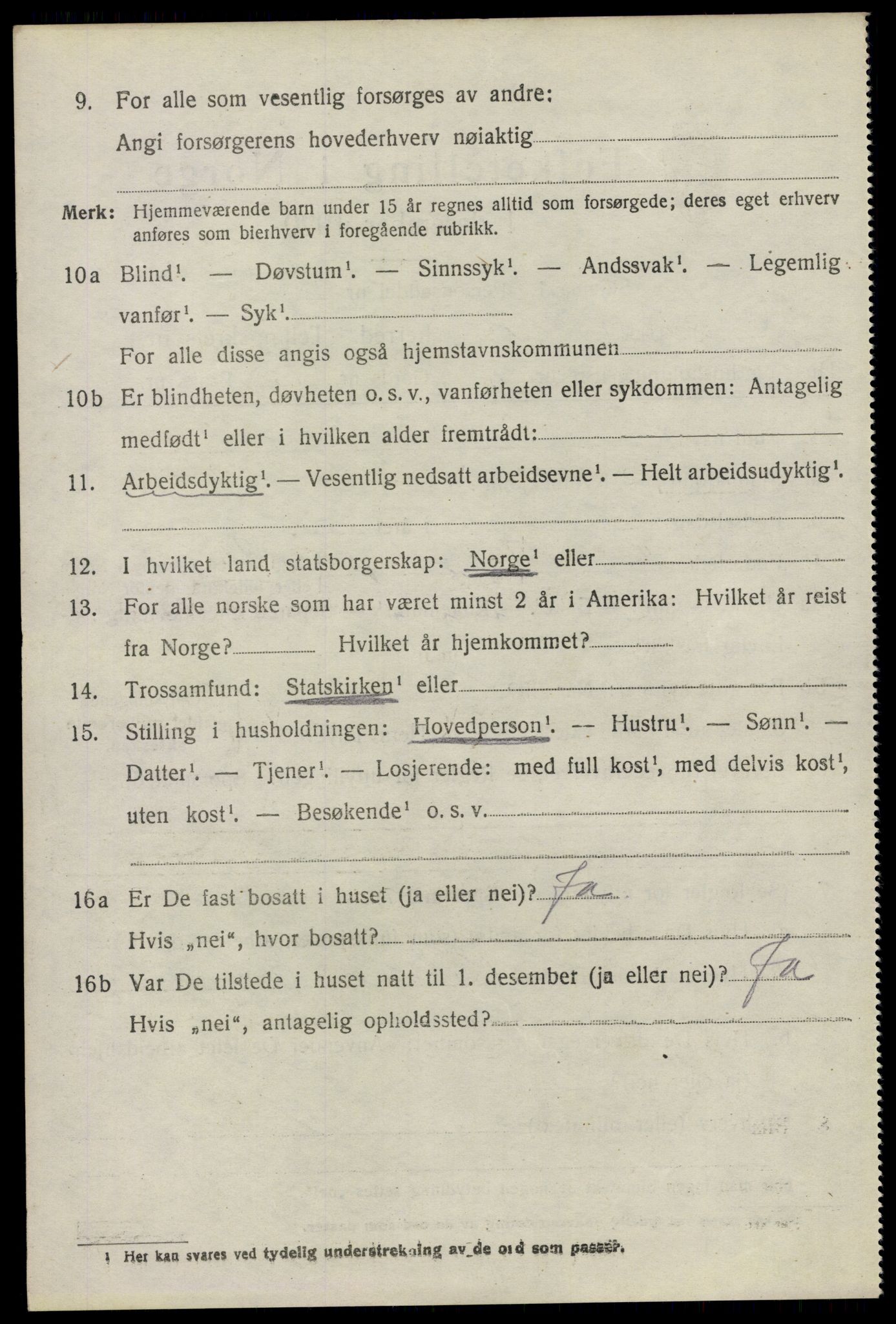 SAO, 1920 census for Lørenskog, 1920, p. 3442
