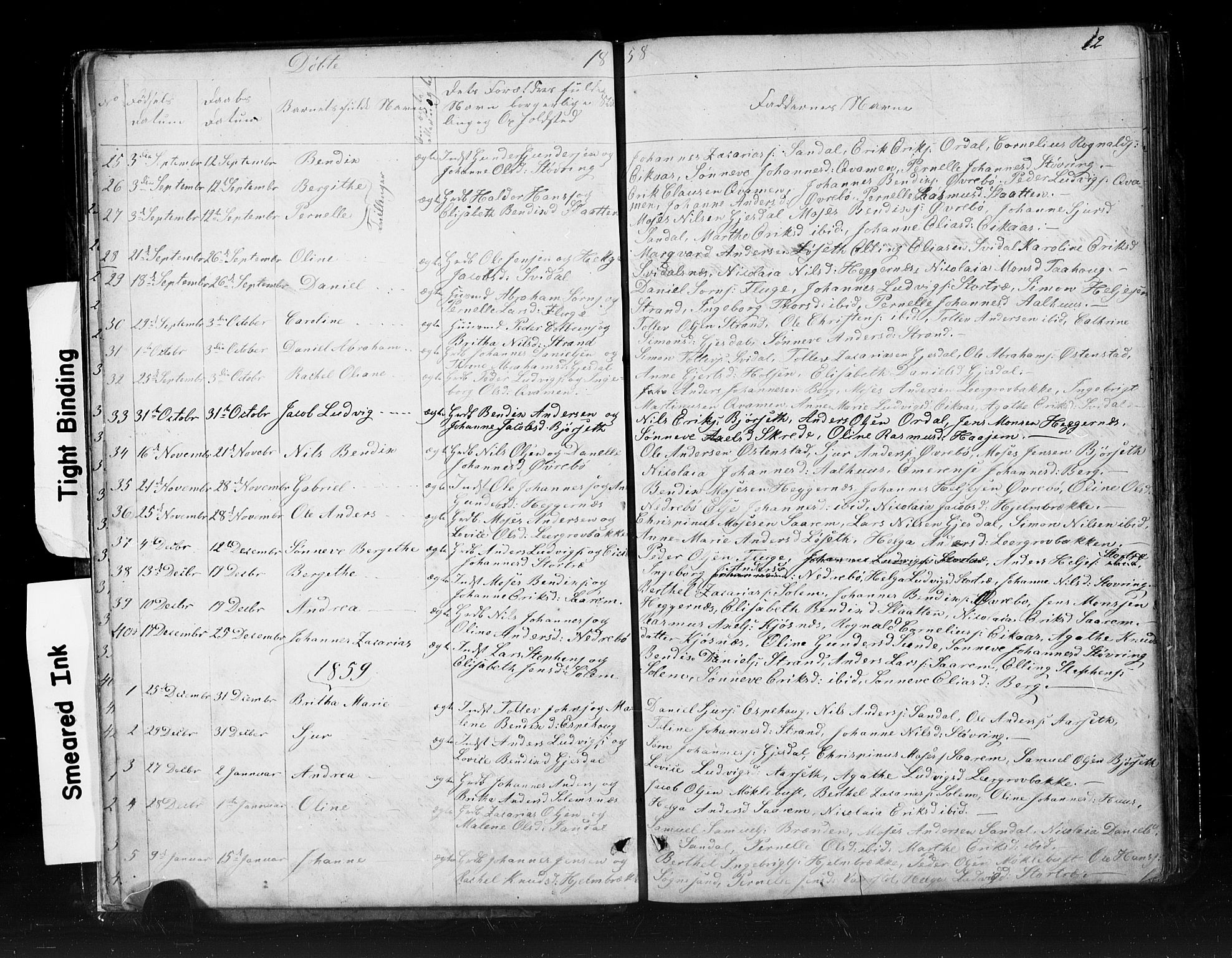 Jølster sokneprestembete, AV/SAB-A-80701/H/Hab/Haba/L0001: Parish register (copy) no. A 1, 1853-1894, p. 12