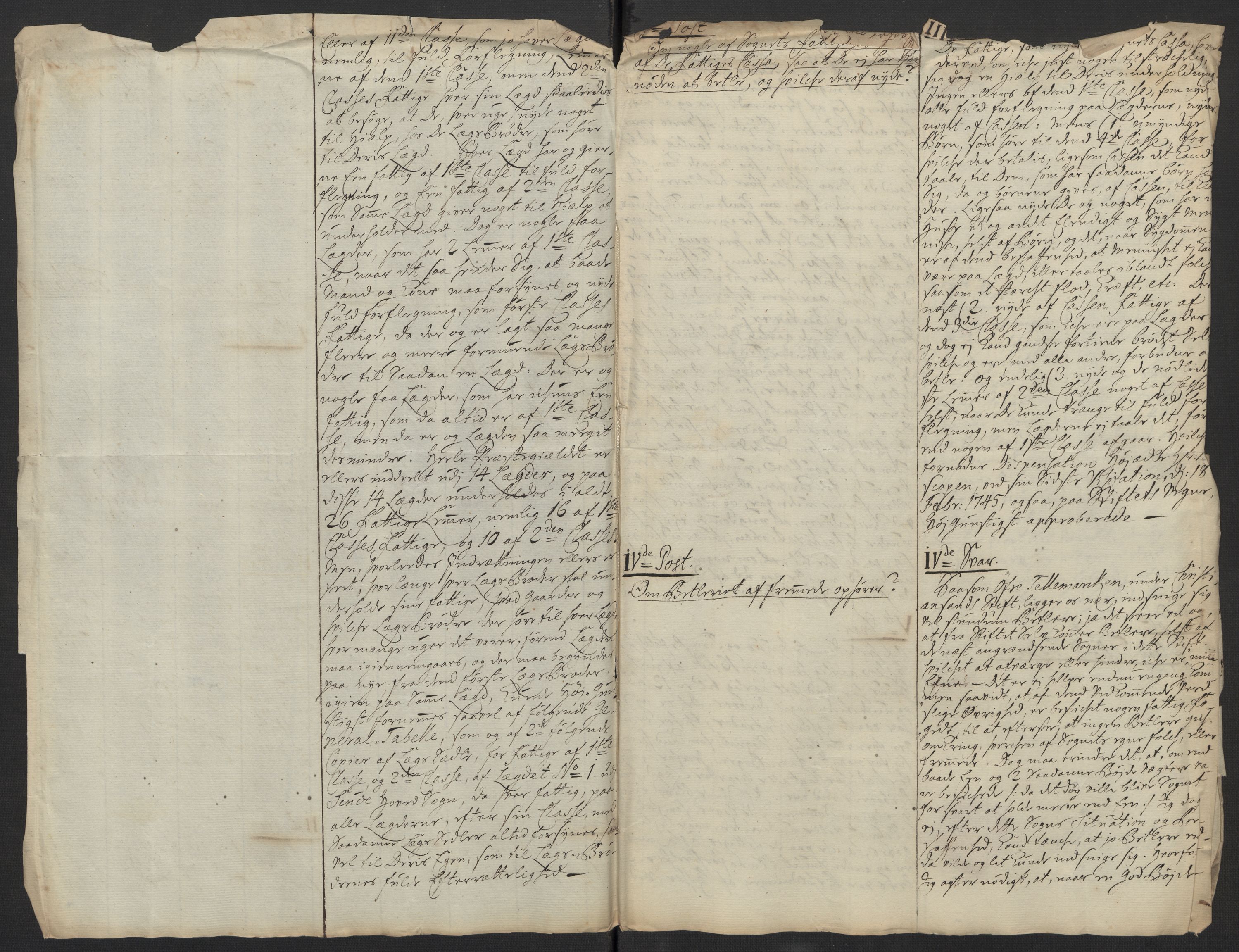 Kristiania tukthus, AV/SAO-A-10644/A/Ad/Adb/L0011: Innkomne skriv, rapporter og regnskap, 1742-1783, p. 400