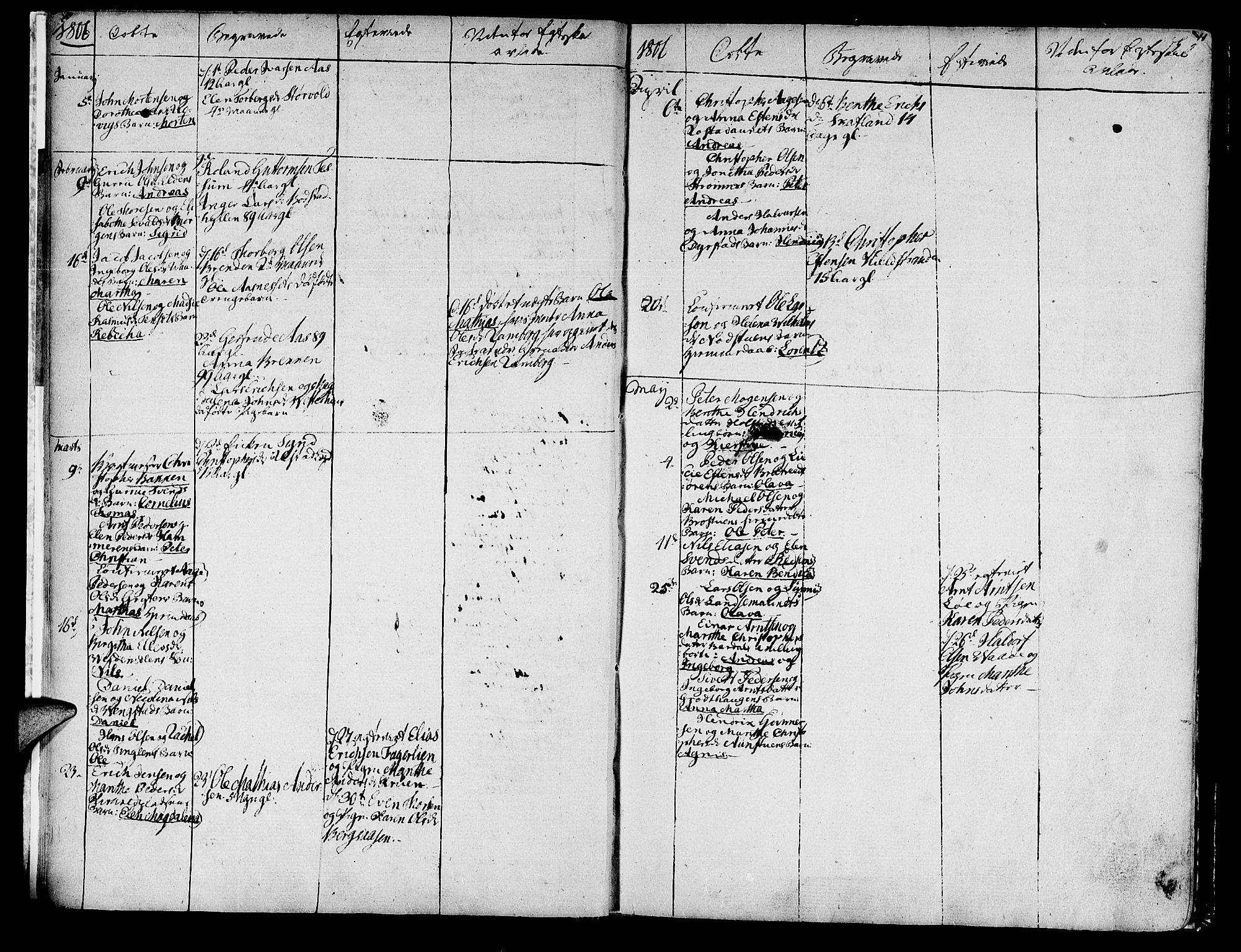 Ministerialprotokoller, klokkerbøker og fødselsregistre - Nord-Trøndelag, SAT/A-1458/741/L0386: Parish register (official) no. 741A02, 1804-1816, p. 10-11