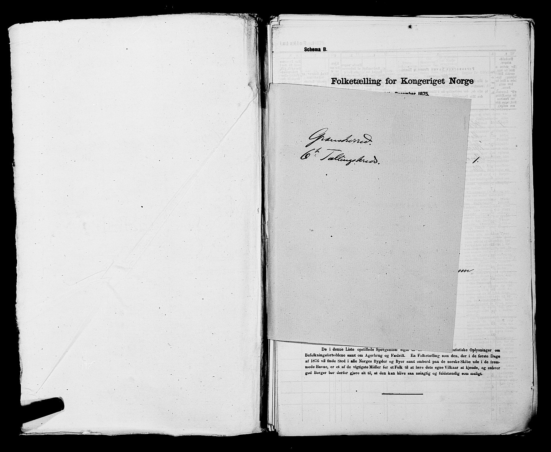 SAKO, 1875 census for 0824P Gransherad, 1875, p. 685