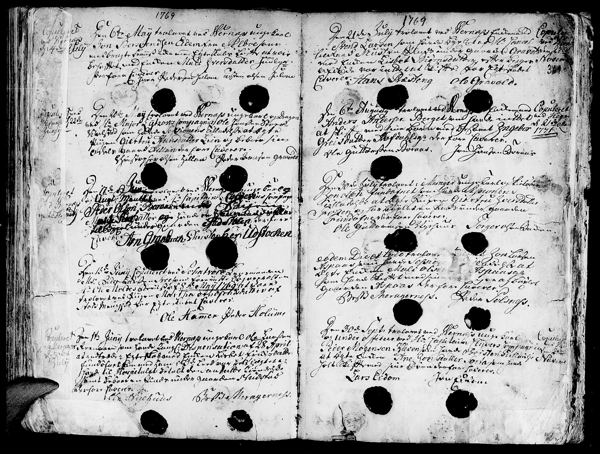Ministerialprotokoller, klokkerbøker og fødselsregistre - Nord-Trøndelag, SAT/A-1458/709/L0057: Parish register (official) no. 709A05, 1755-1780, p. 361