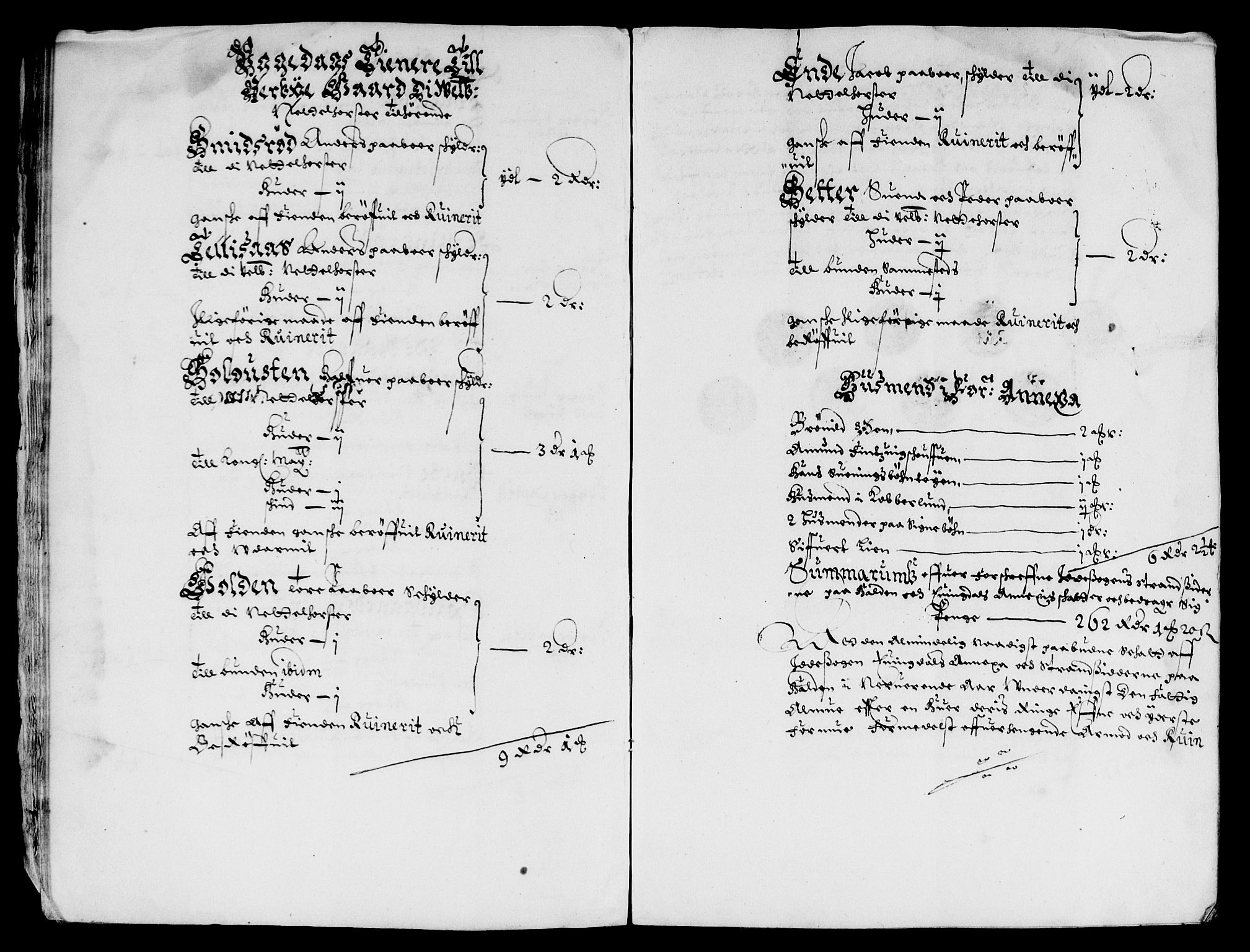 Rentekammeret inntil 1814, Reviderte regnskaper, Lensregnskaper, AV/RA-EA-5023/R/Rb/Rbb/L0008: Idd og Marker len, 1659-1662