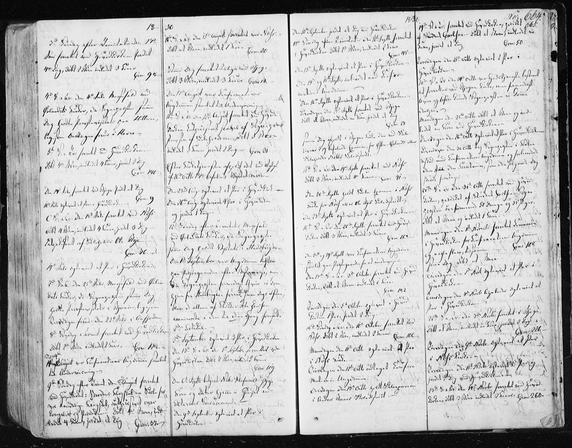 Ministerialprotokoller, klokkerbøker og fødselsregistre - Sør-Trøndelag, SAT/A-1456/659/L0735: Parish register (official) no. 659A05, 1826-1841, p. 664