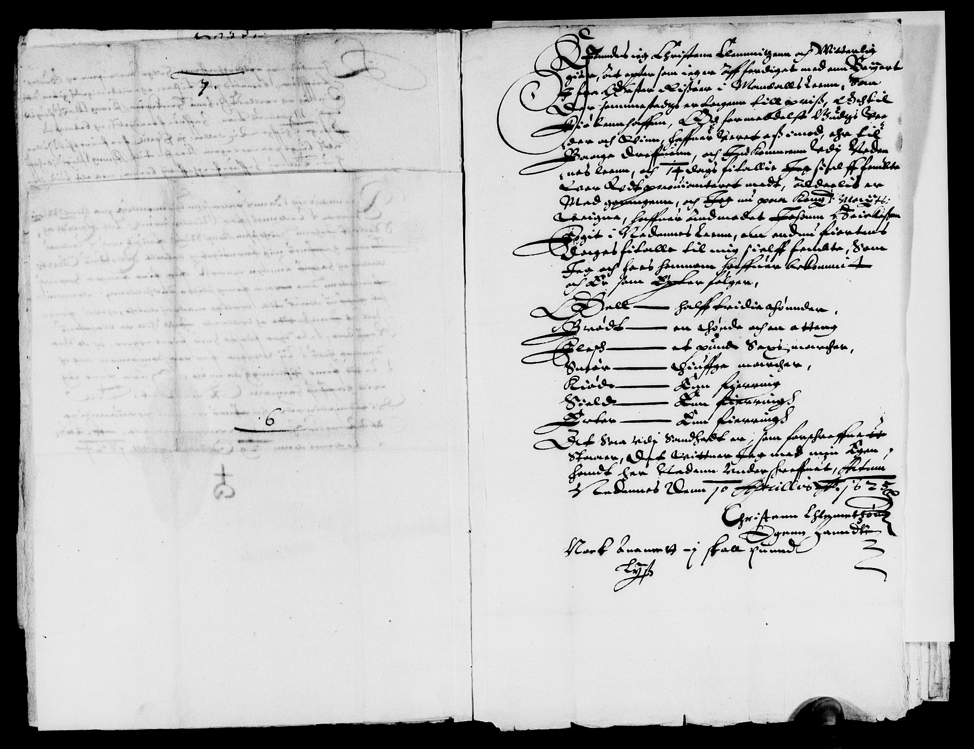 Rentekammeret inntil 1814, Reviderte regnskaper, Lensregnskaper, AV/RA-EA-5023/R/Rb/Rbq/L0015: Nedenes len. Mandals len. Råbyggelag., 1624-1626