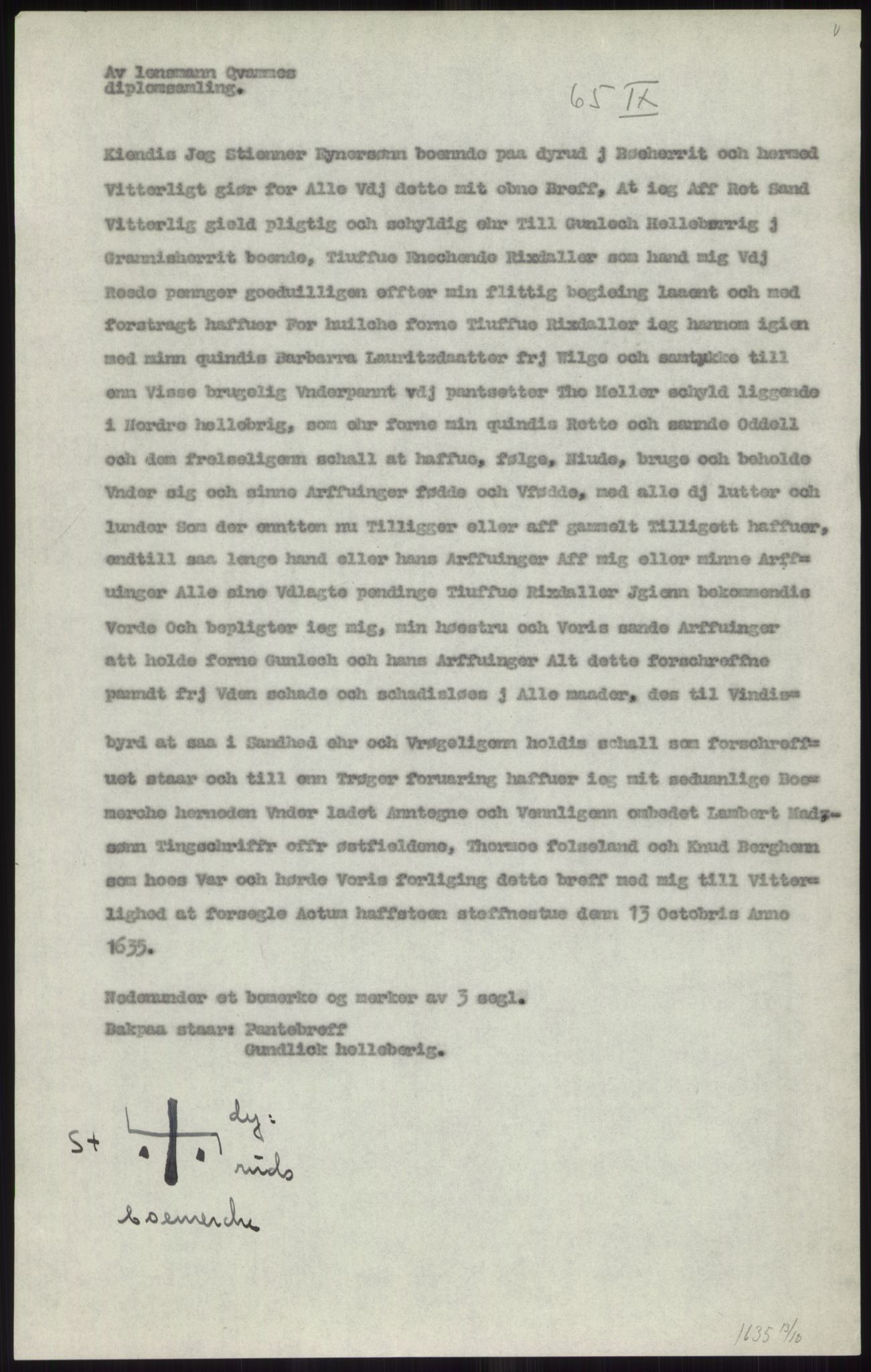 Samlinger til kildeutgivelse, Diplomavskriftsamlingen, AV/RA-EA-4053/H/Ha, p. 1955