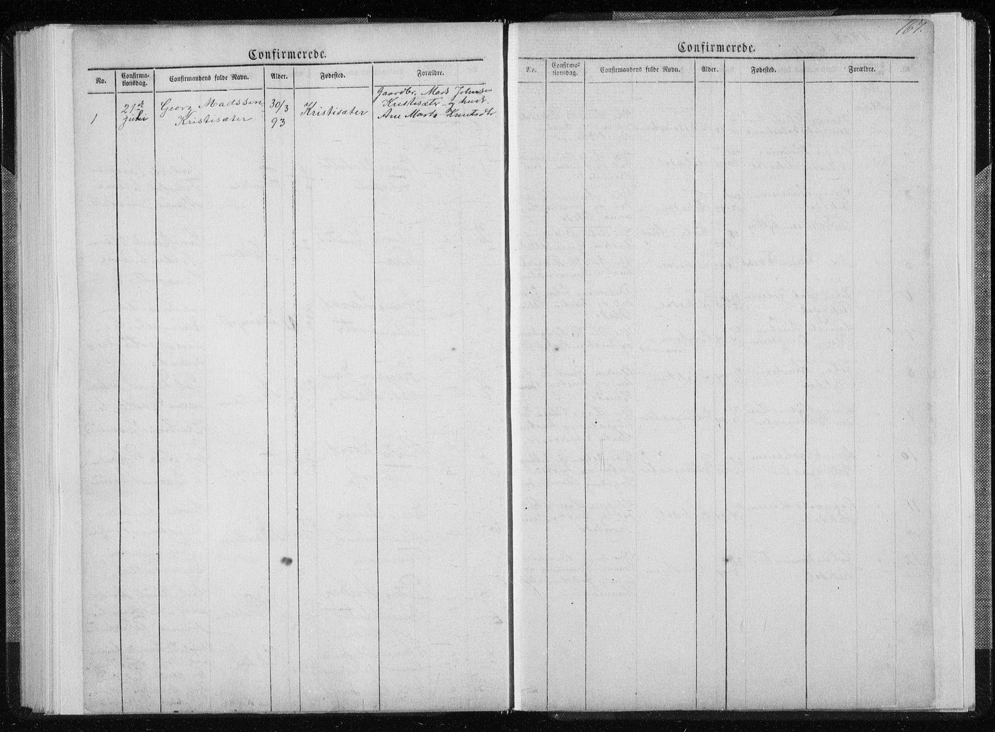 Ministerialprotokoller, klokkerbøker og fødselsregistre - Møre og Romsdal, AV/SAT-A-1454/540/L0541: Parish register (copy) no. 540C01, 1867-1920, p. 167