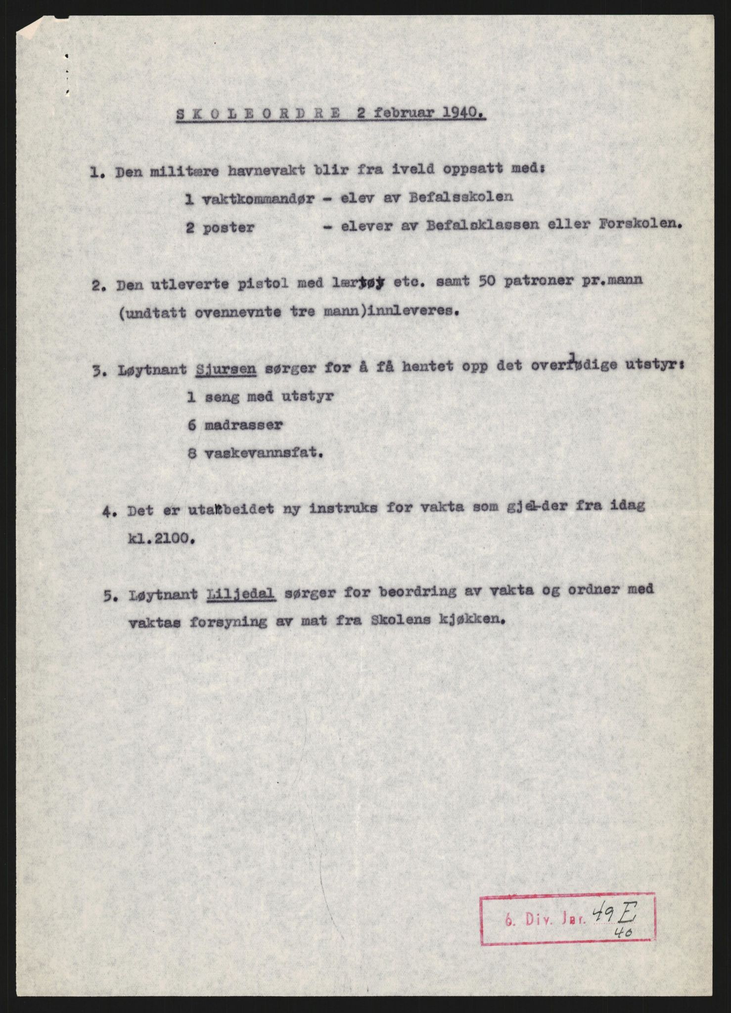 Forsvaret, Forsvarets krigshistoriske avdeling, AV/RA-RAFA-2017/Y/Yb/L0130: II-C-11-600  -  6. Divisjon / 6. Distriktskommando, 1940, p. 654