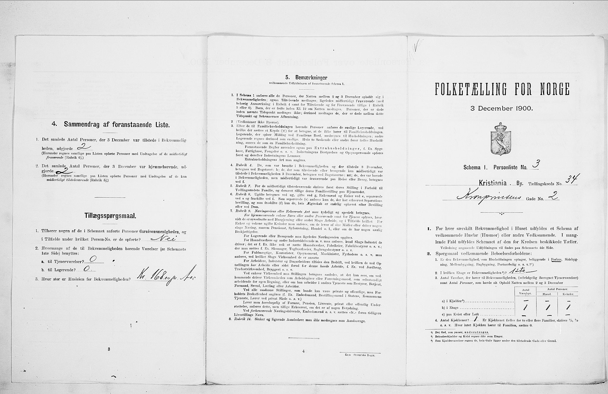 SAO, 1900 census for Kristiania, 1900, p. 49757